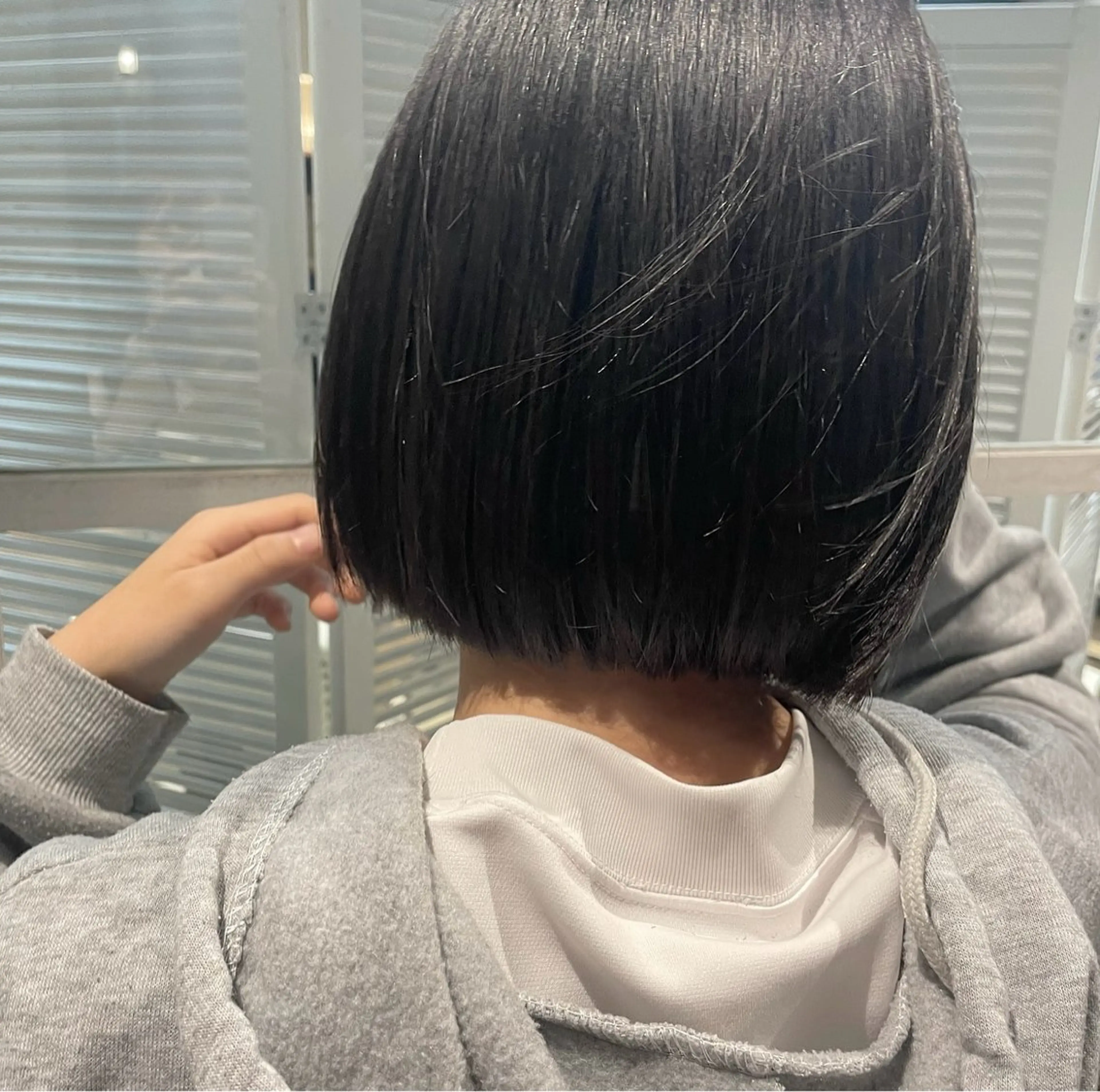 🧚🏻‍♀️毎日の手間を解消🪽前髪縮毛矯正＋前髪カット💇🏻‍♀️の写真