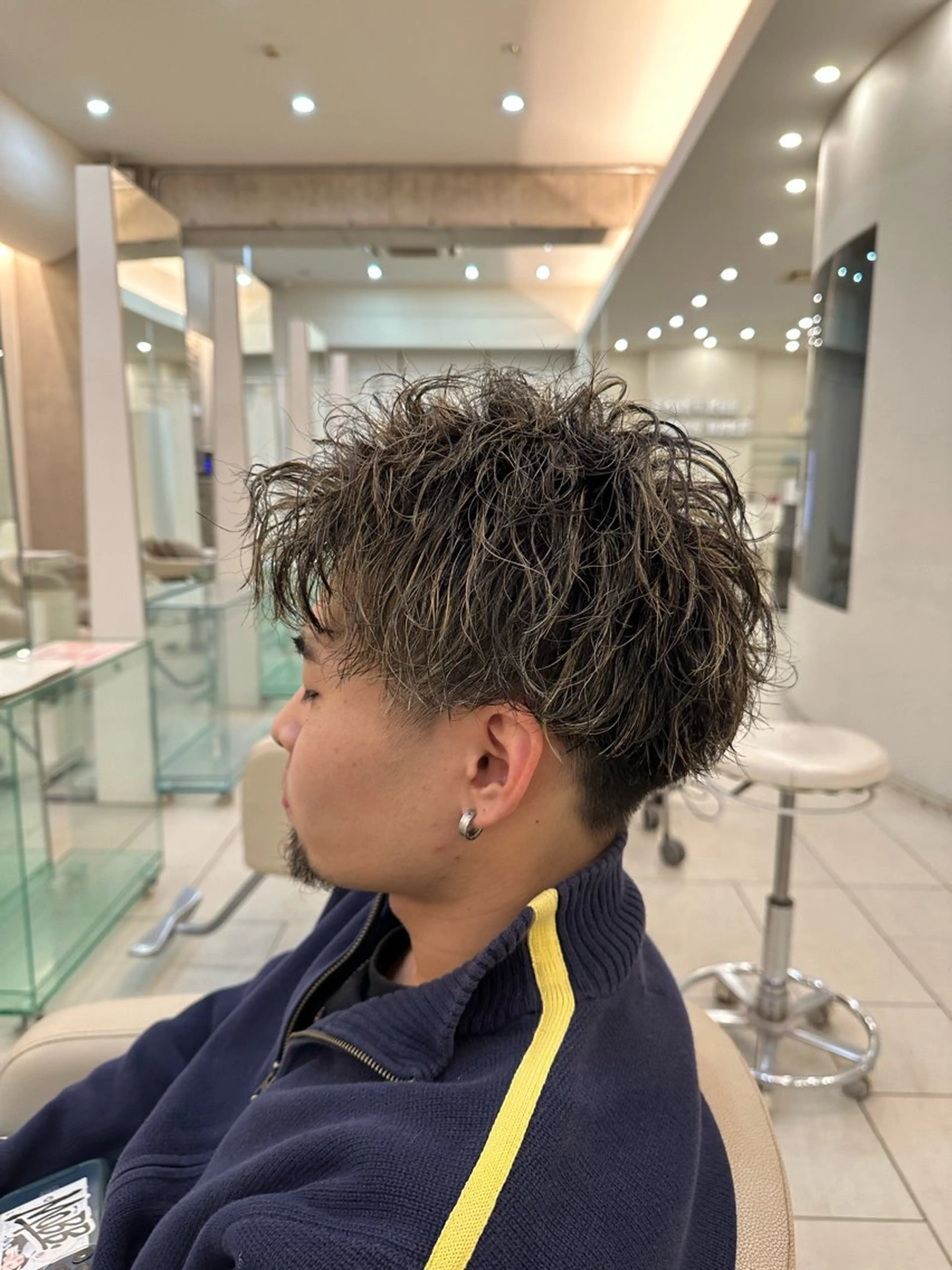 メンズ カット 藤本渚杜/メンズ カット/艶カラーのヘアスタイル