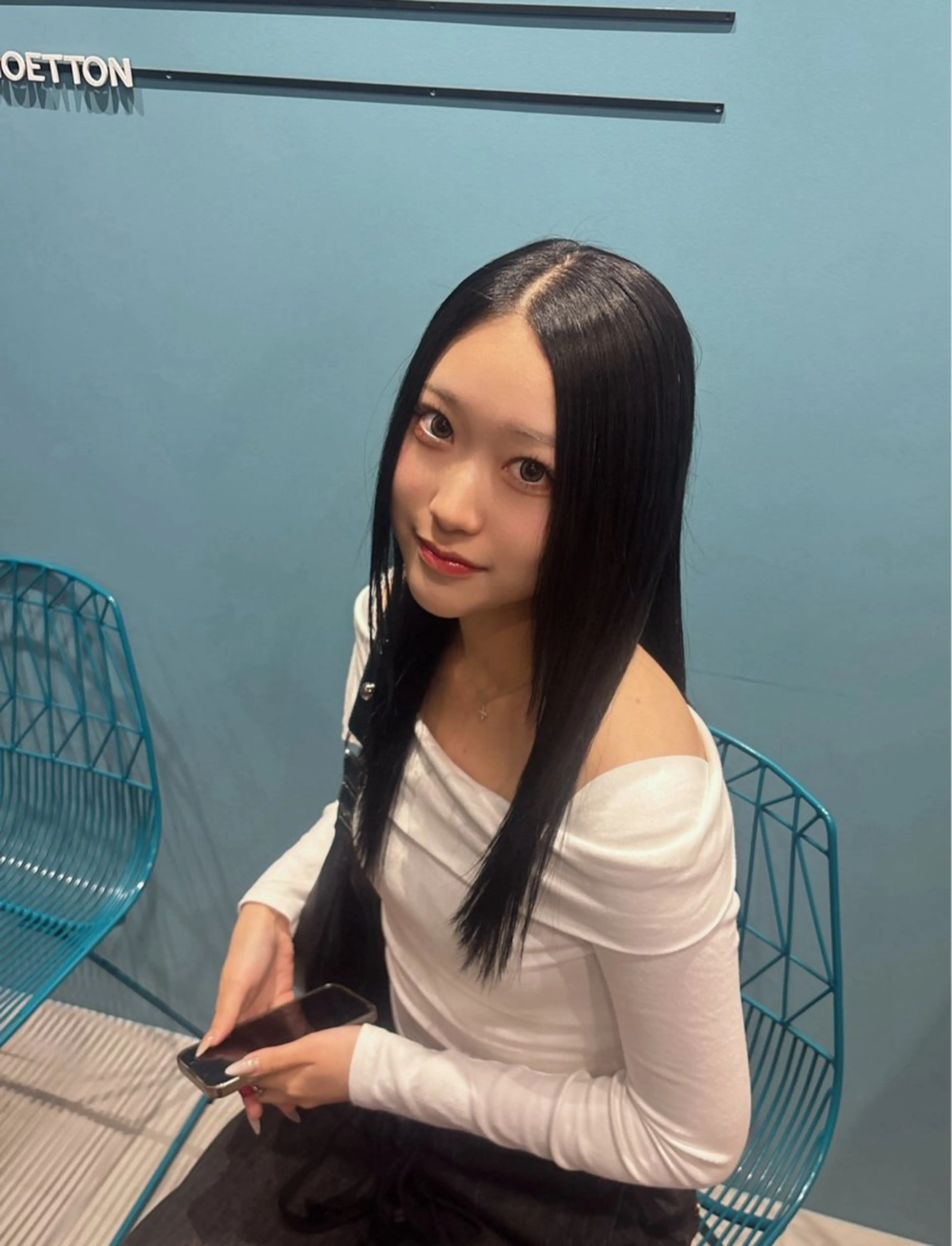 カラー ヘアカラー 🐈‍⬛JUMI /透明感カラー/🩶のヘアスタイル