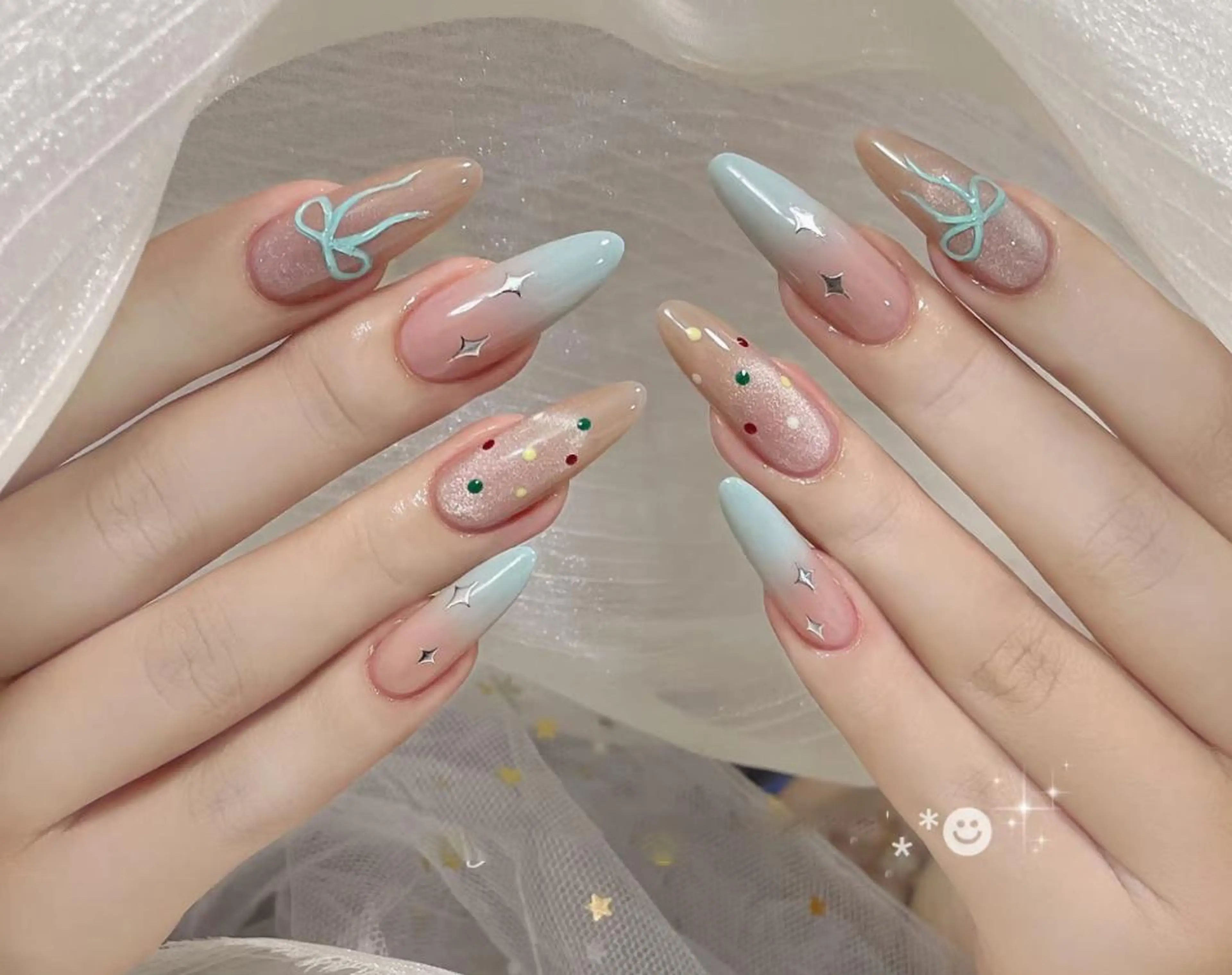 ネイル 💙羽生 彩光💙のネイルデザイン