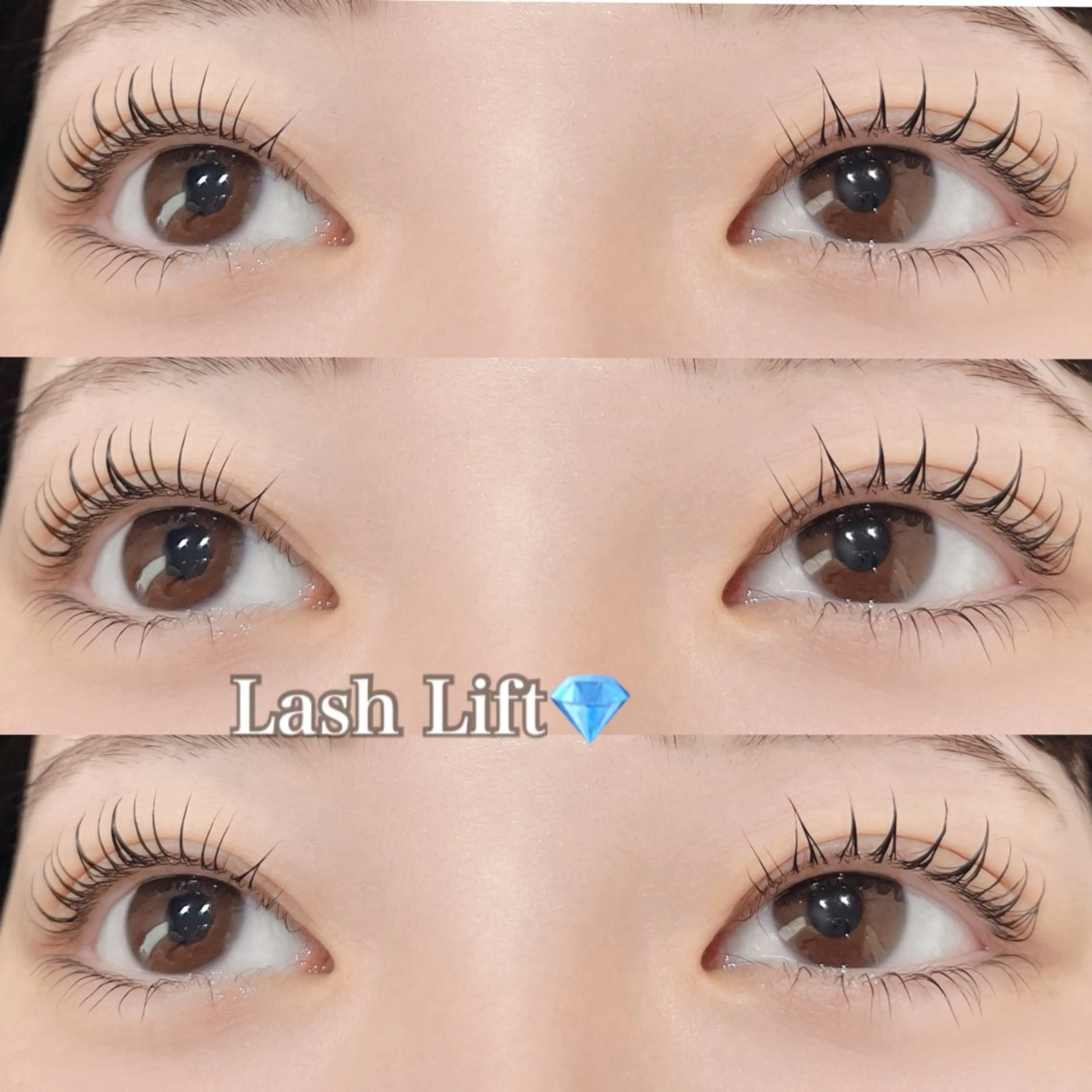 マツエク・マツパ フラットラッシュ 韓国風マツエク パリジェンヌラッシュリフト 下まつげエクステ 一重×まつ毛パーマ マツパ Rairia momoka🎀✨のマツエク・マツパデザイン