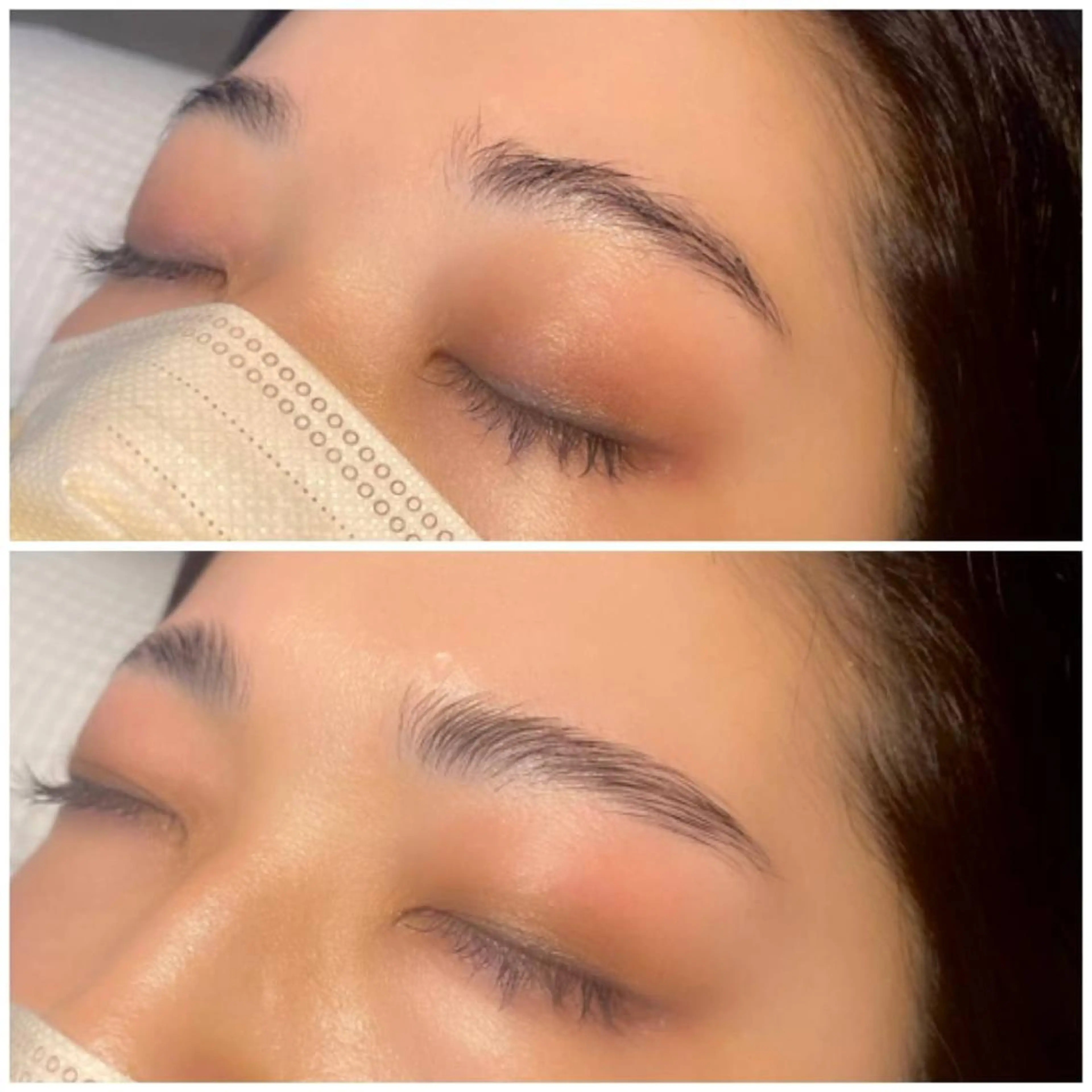 アイブロウ ハリウッドブロウリフト 眉毛ワックス脱毛 Mori ✨Mystical✨のマツエク・マツパデザイン