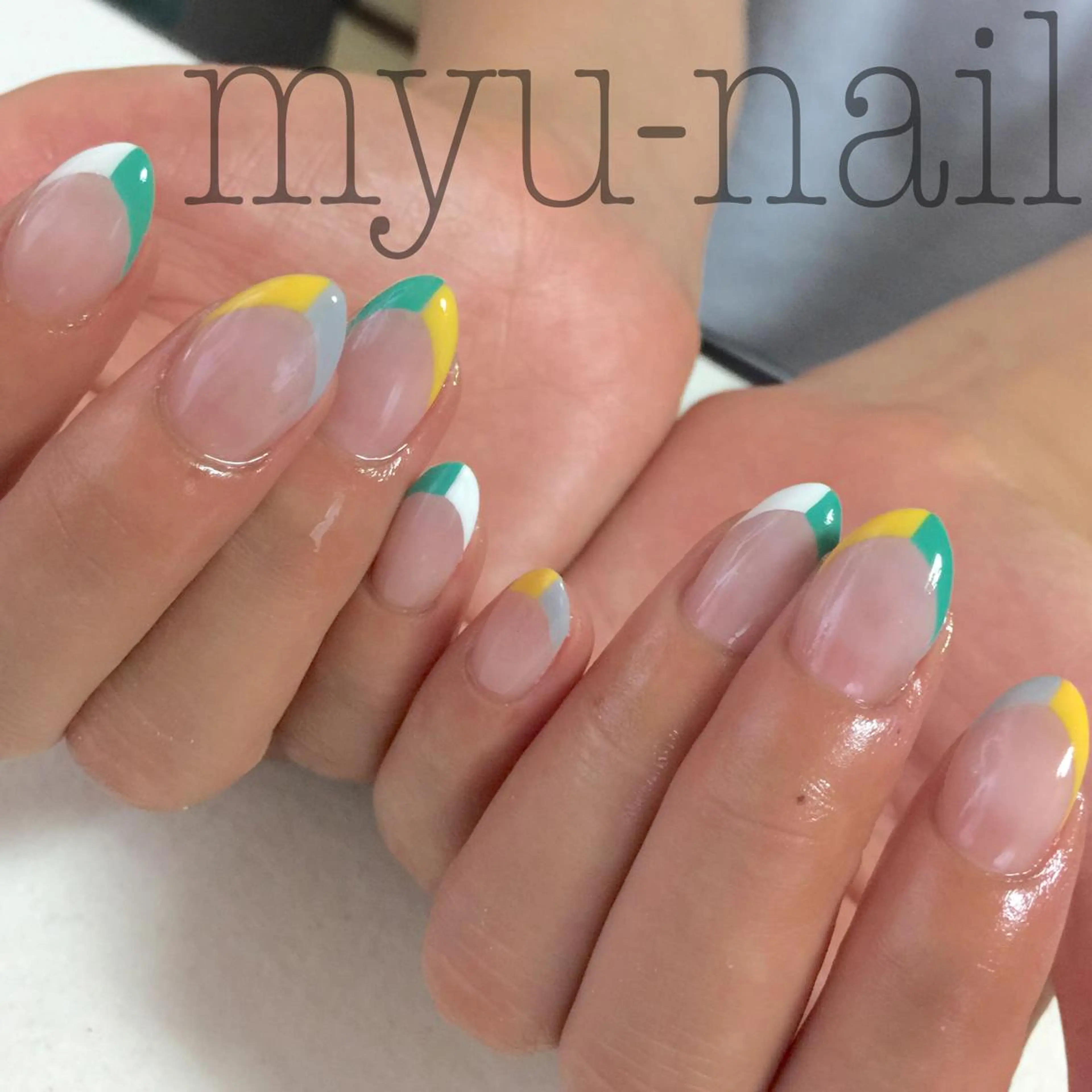 ネイル ハンドネイル ホームサロン myu-nailのネイルデザイン