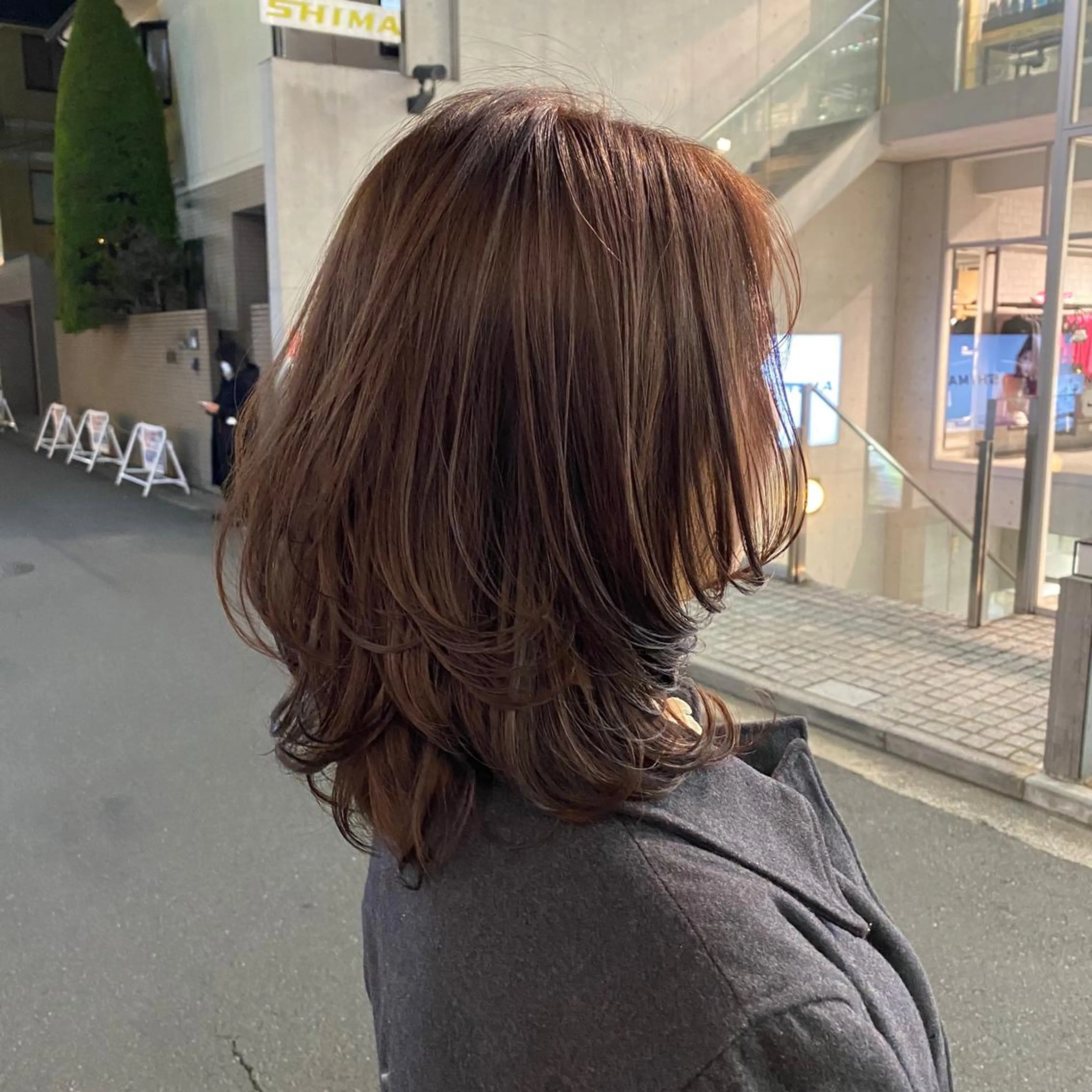 ミディアム かりん 🤍のヘアスタイル