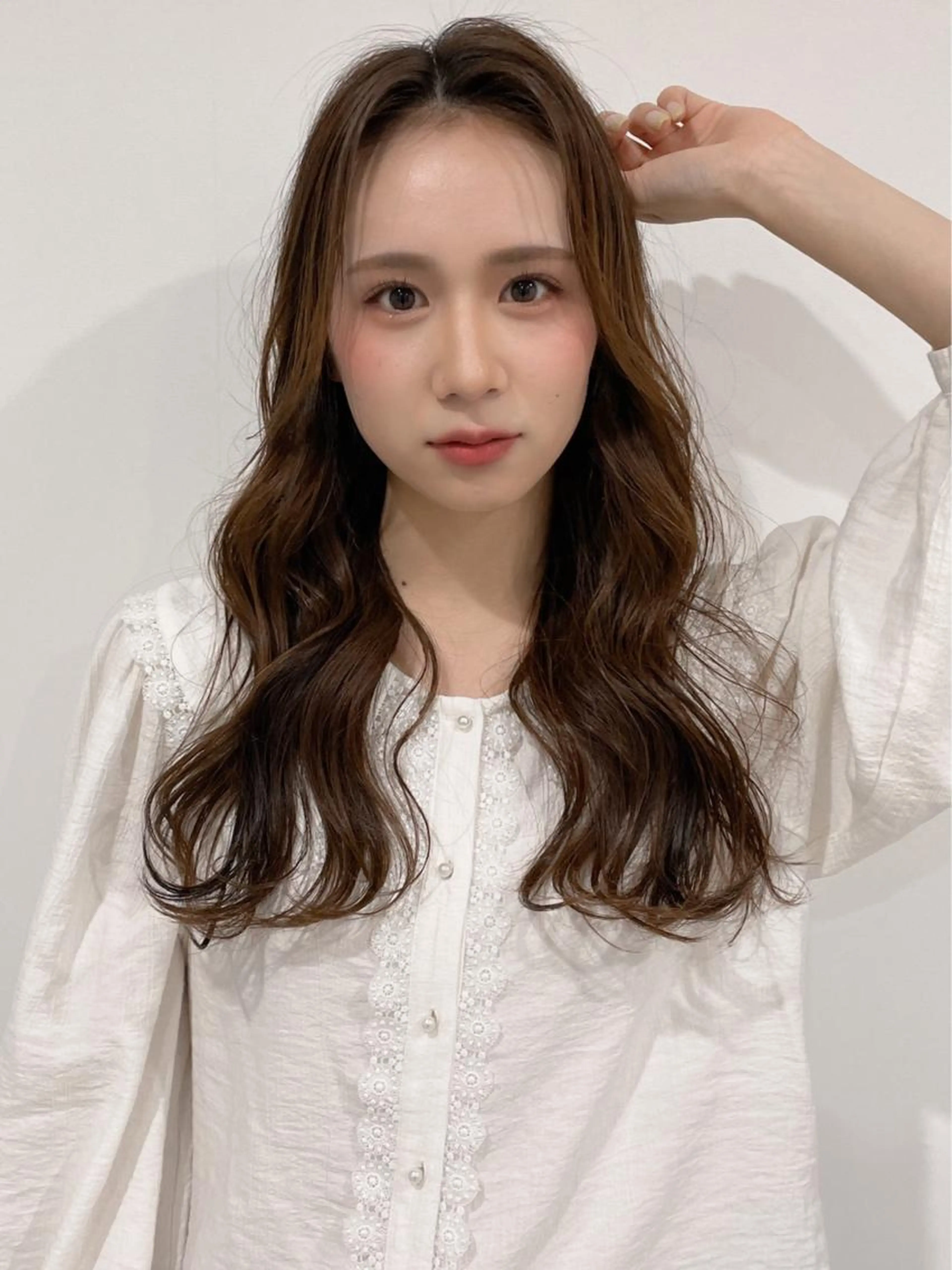 カット＋フルカラー＋デジタルパーマ＋髪質別1ステップトリートメントの写真