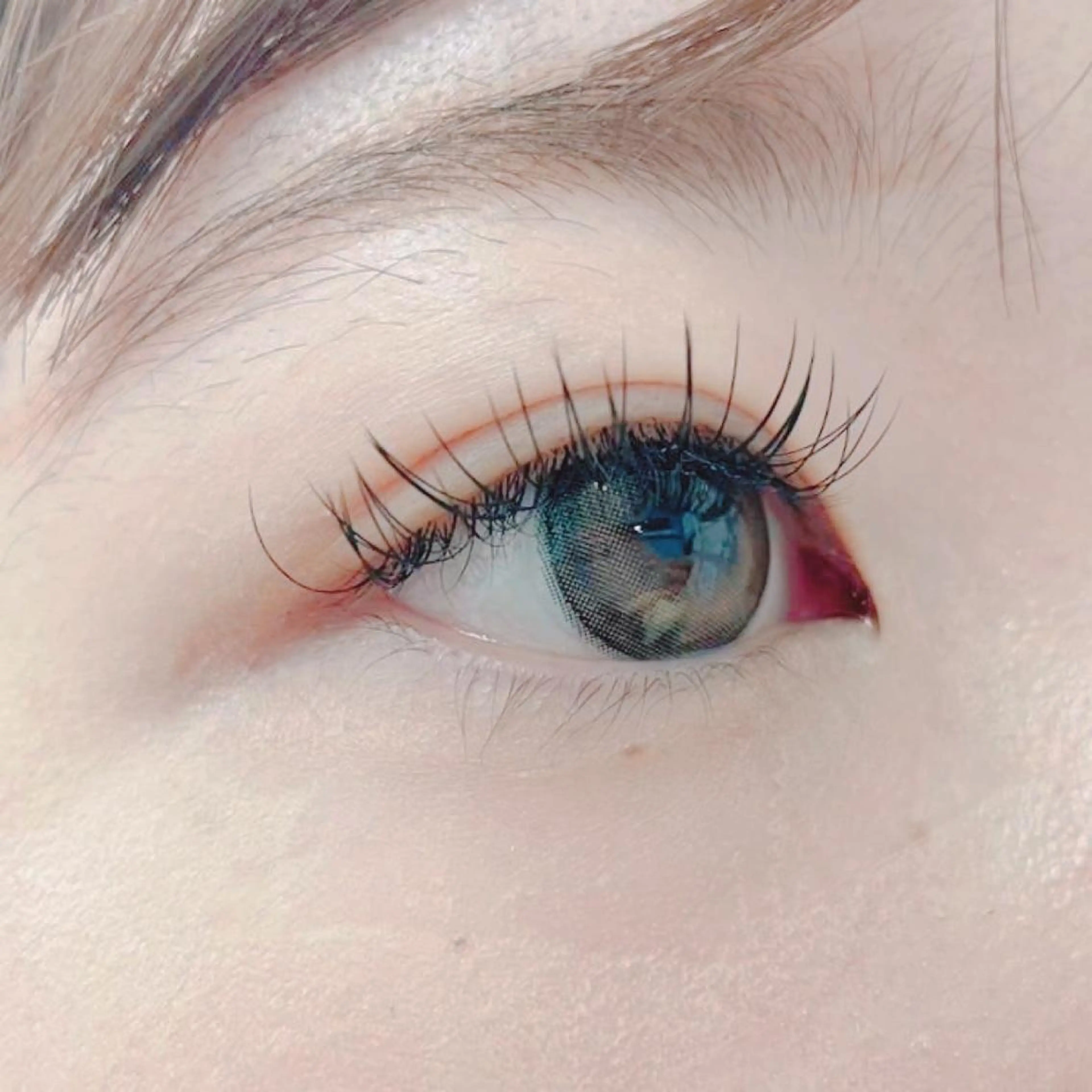 マツエク・マツパ CCカール Cカール キュート フラットラッシュ マツエク blanca🌺 mayu(東白楽)のマツエク・マツパデザイン