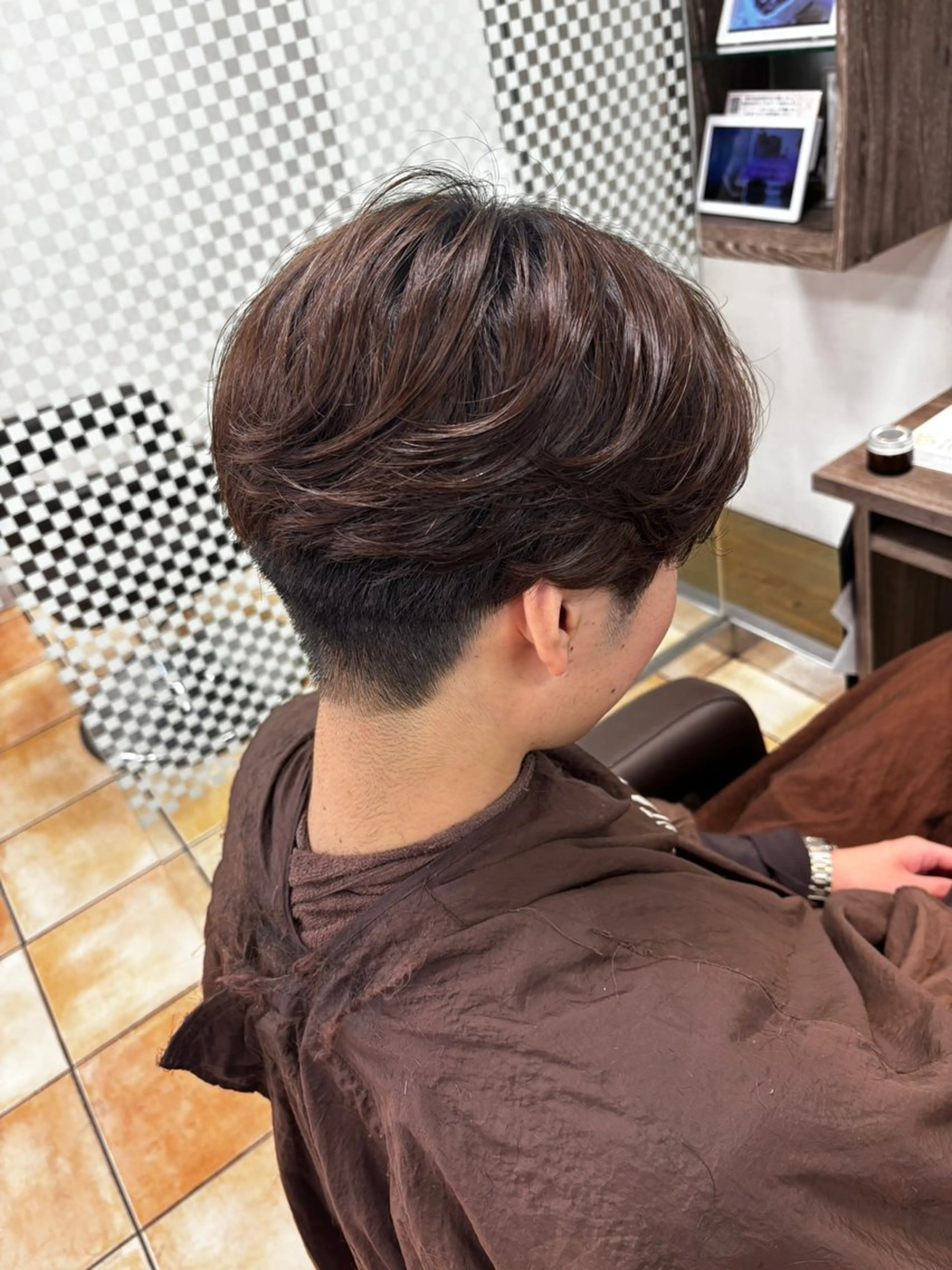 カット+パーマ(ツイストスパイラル、波巻きなどの特殊パーマは+2000円いただきます)の写真