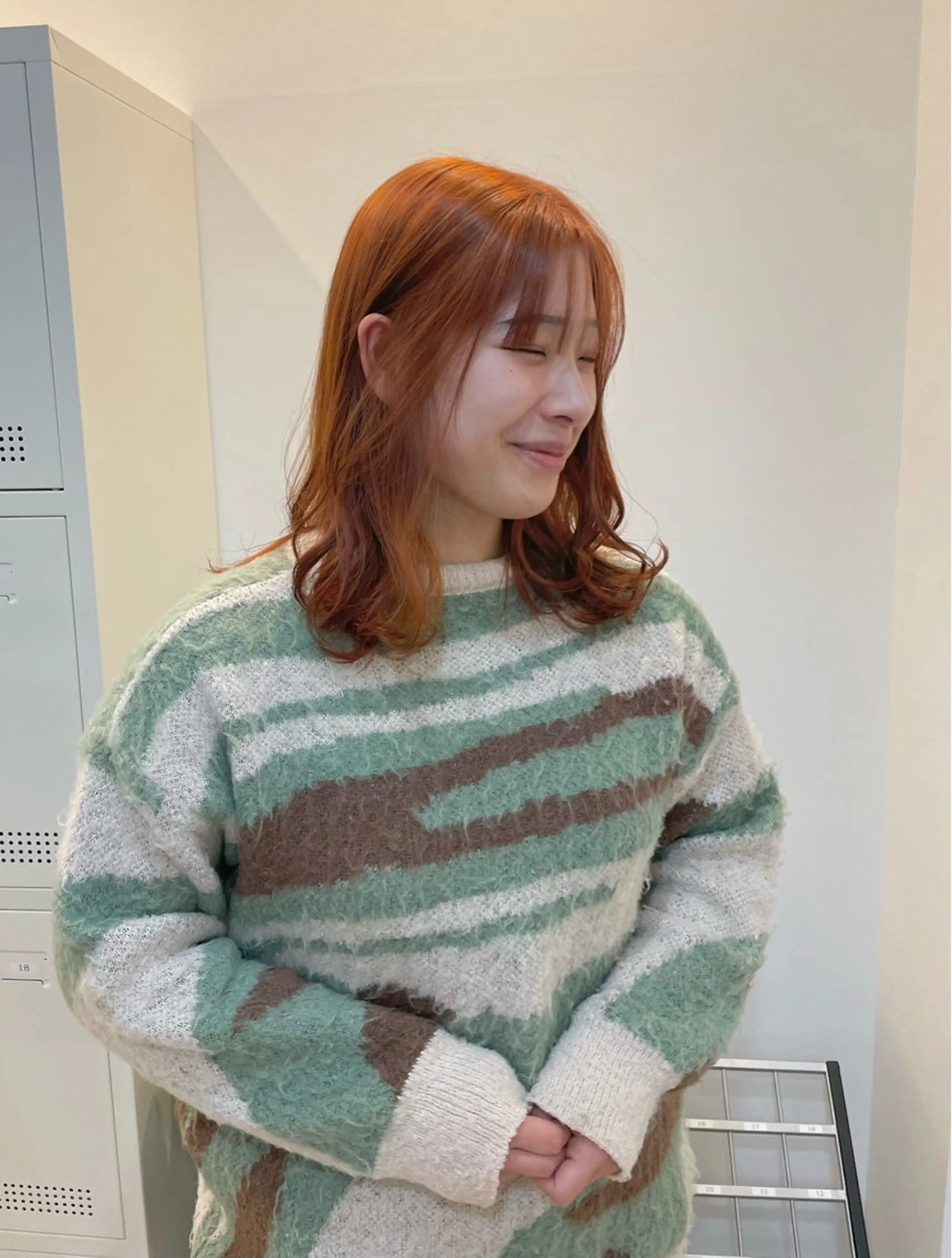 ミディアム ヘアカラー トリートメント 東京の技術を 京都で✂︎🕊️💖のヘアスタイル