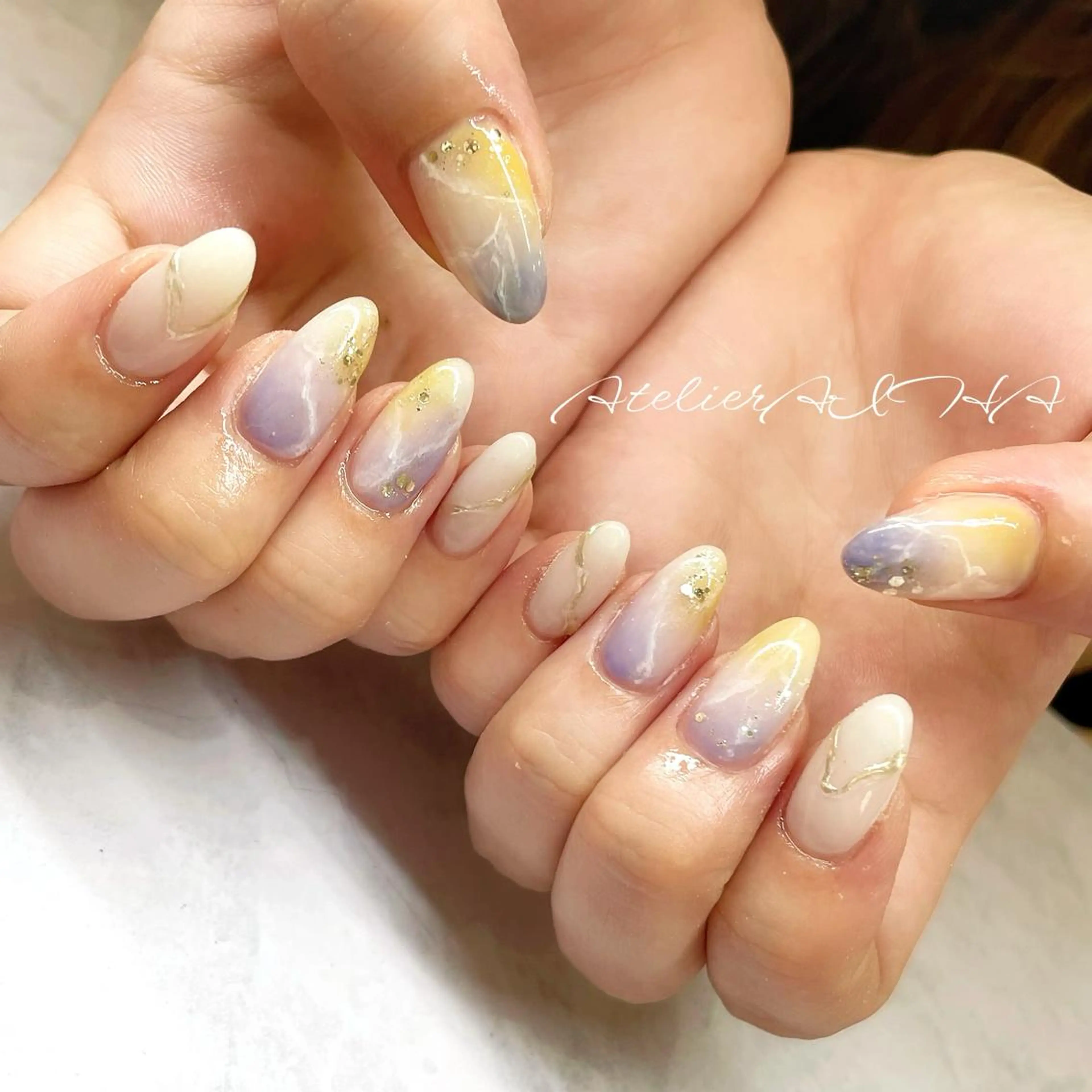 ネイル アトリエAIHA所属・アトリエAIHA★ フィルイン推奨サロンのネイルデザイン