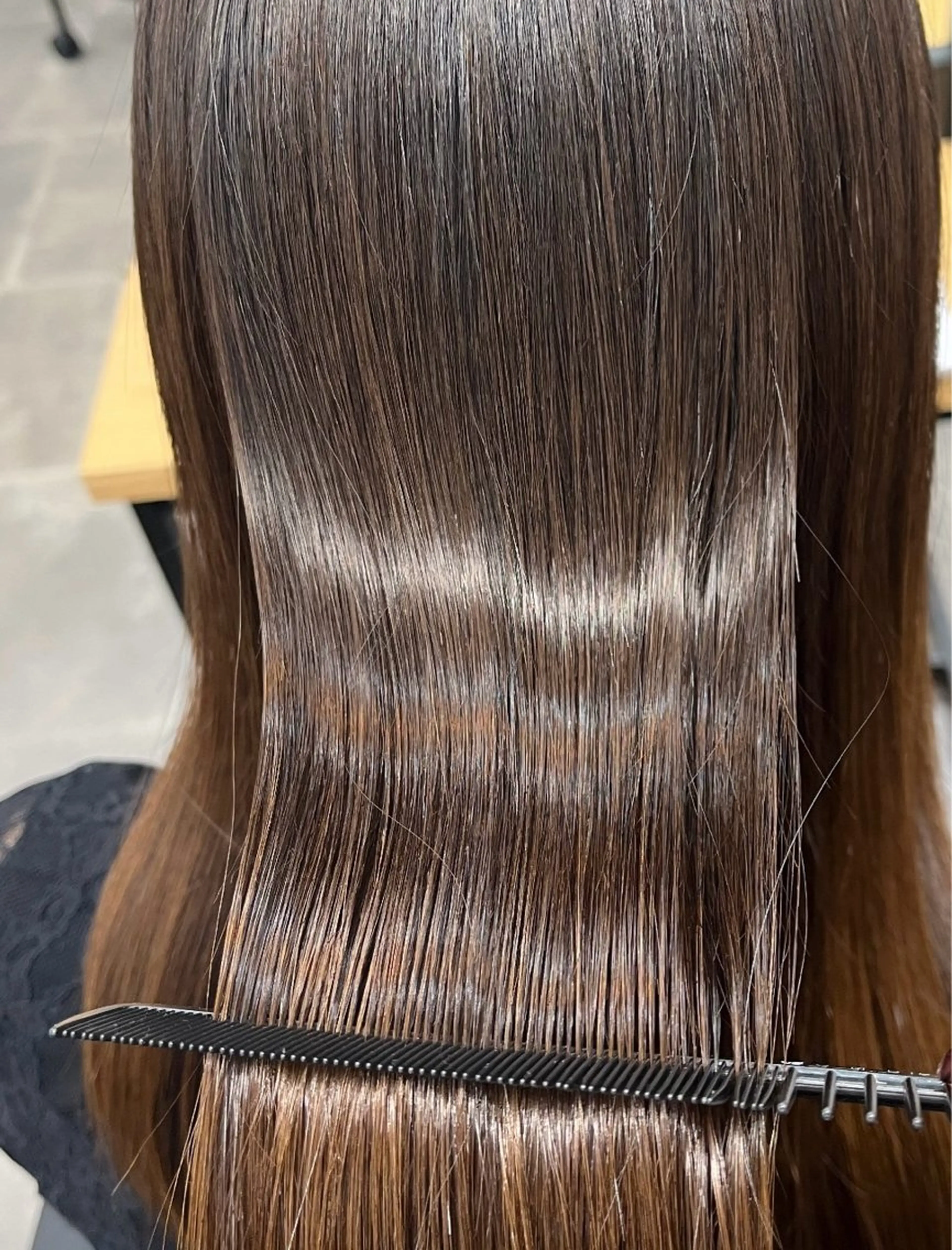 ロング 熊谷 有紗のヘアスタイル