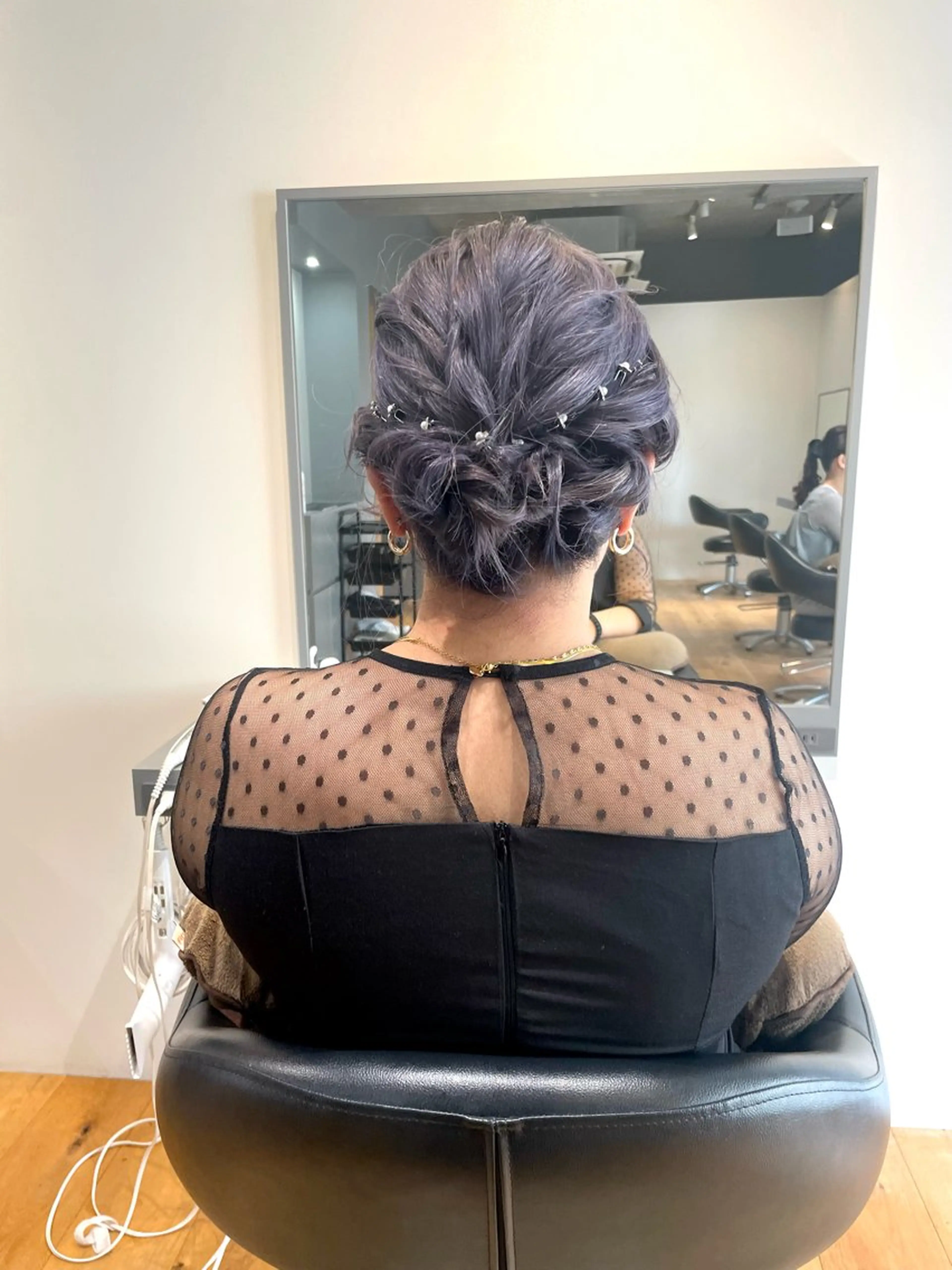 ミディアム ヘアセット HIQU ROOM所属・HIQU ROOM 💫yuka.のヘアスタイル