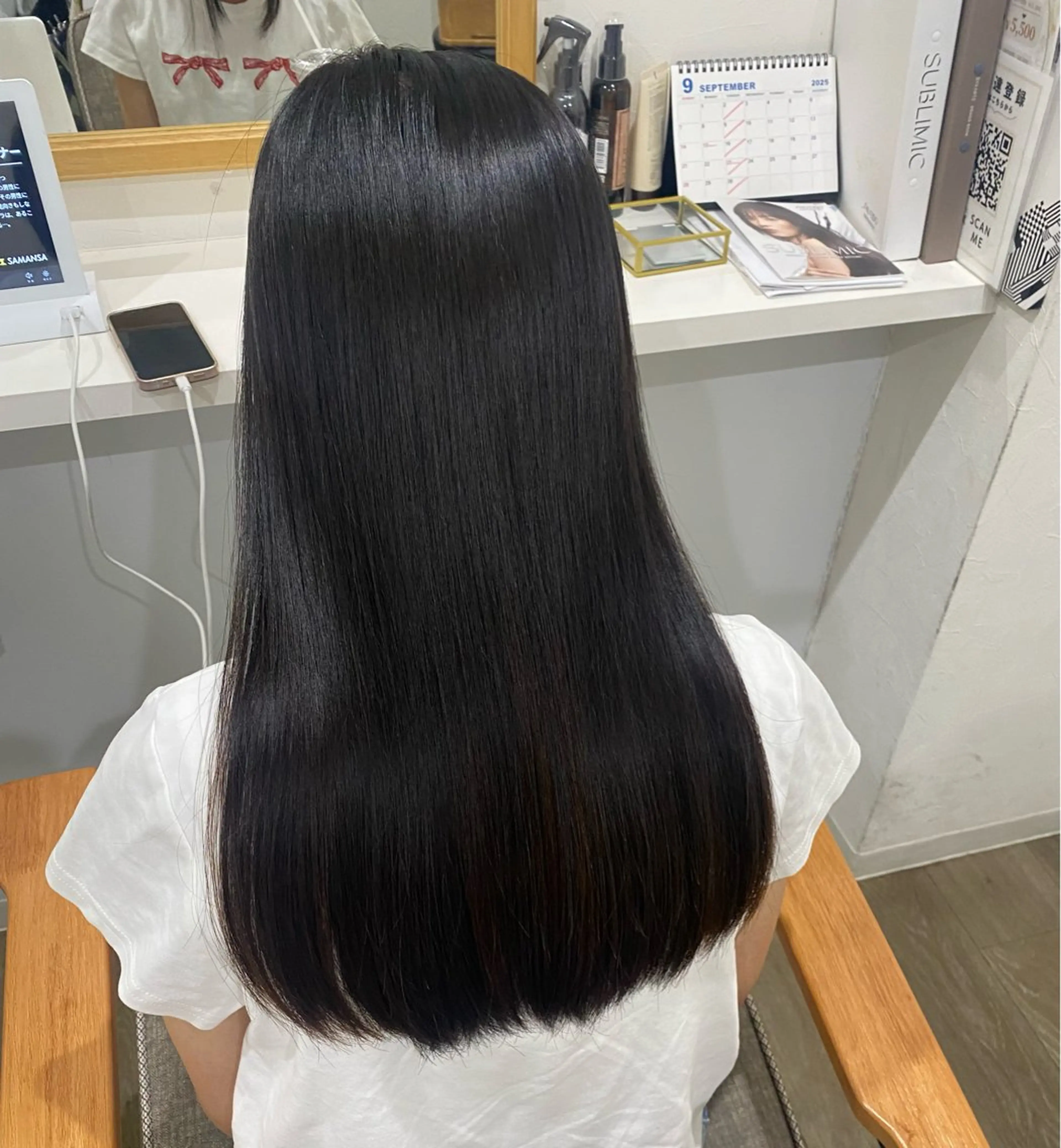 ロング カット ヘアカラー 縮毛矯正 Jewel  Box東梅田所属・髪質改善サロン 梅田/ヨナミネのヘアスタイル