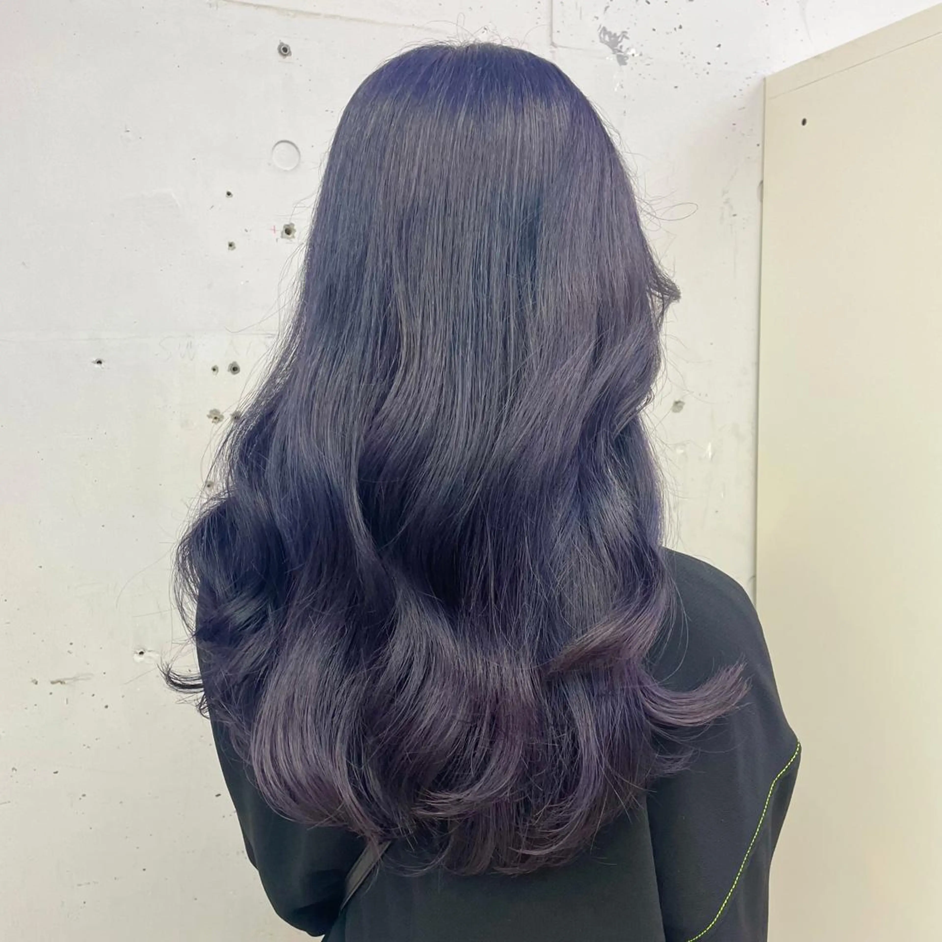 【就活生応援🧞】ブルーブラックカラー＋ ウォータートリートメント#学割U24の写真