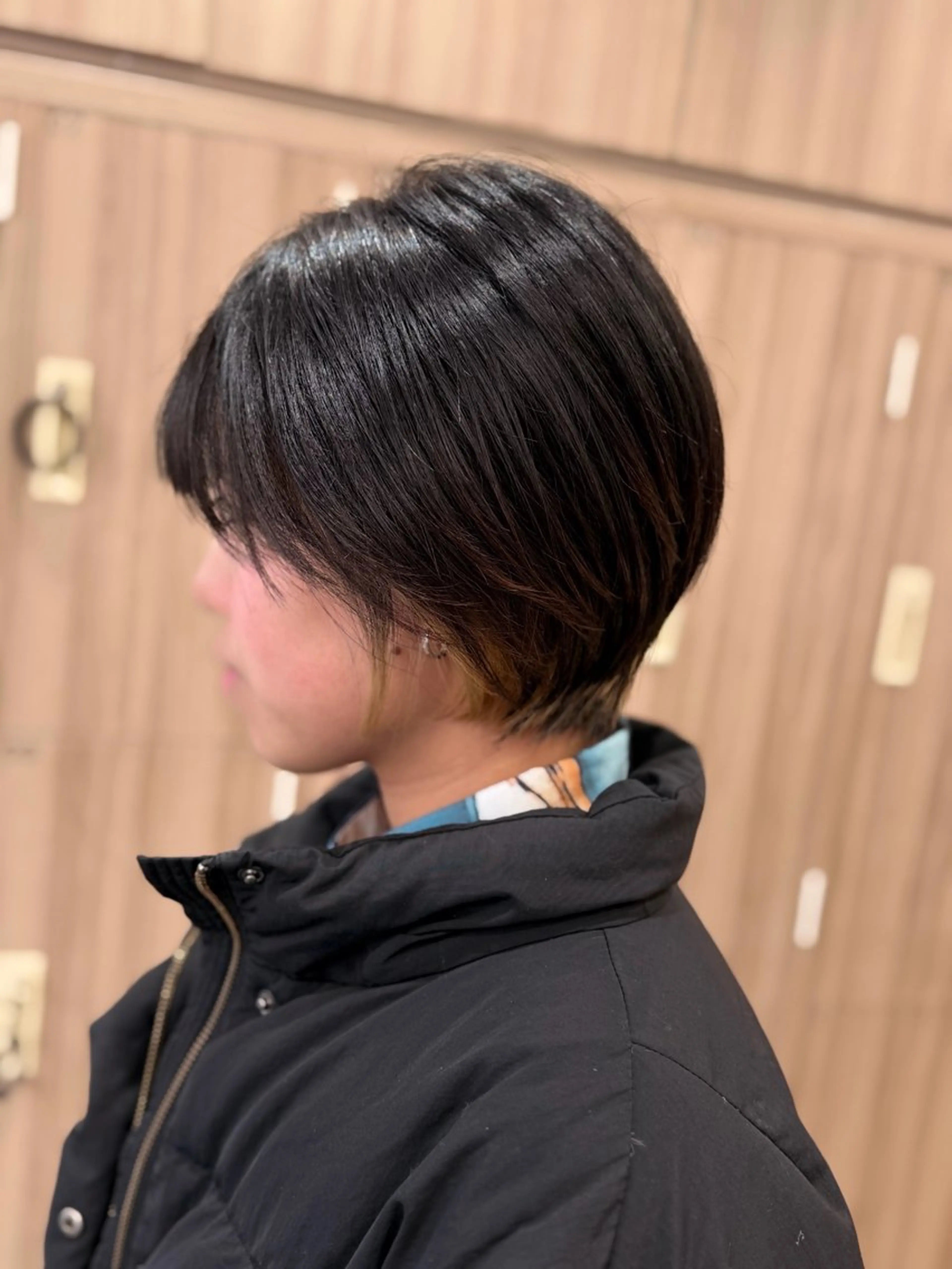 ショート カット 縮毛・パーマ レイヤー/aoiのヘアスタイル