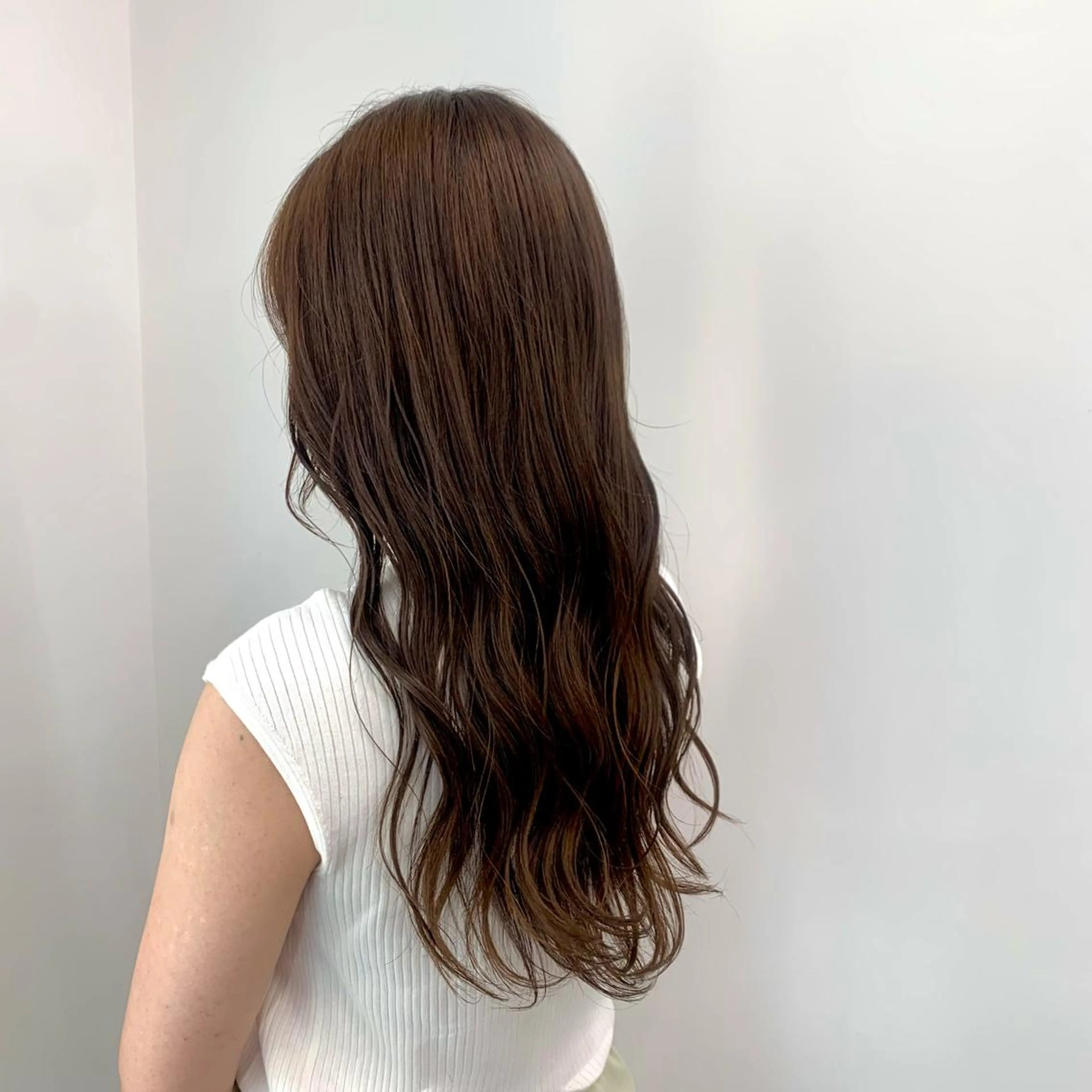 カラー 美髪縮毛矯正🫧 艶カラー/スズカのヘアスタイル