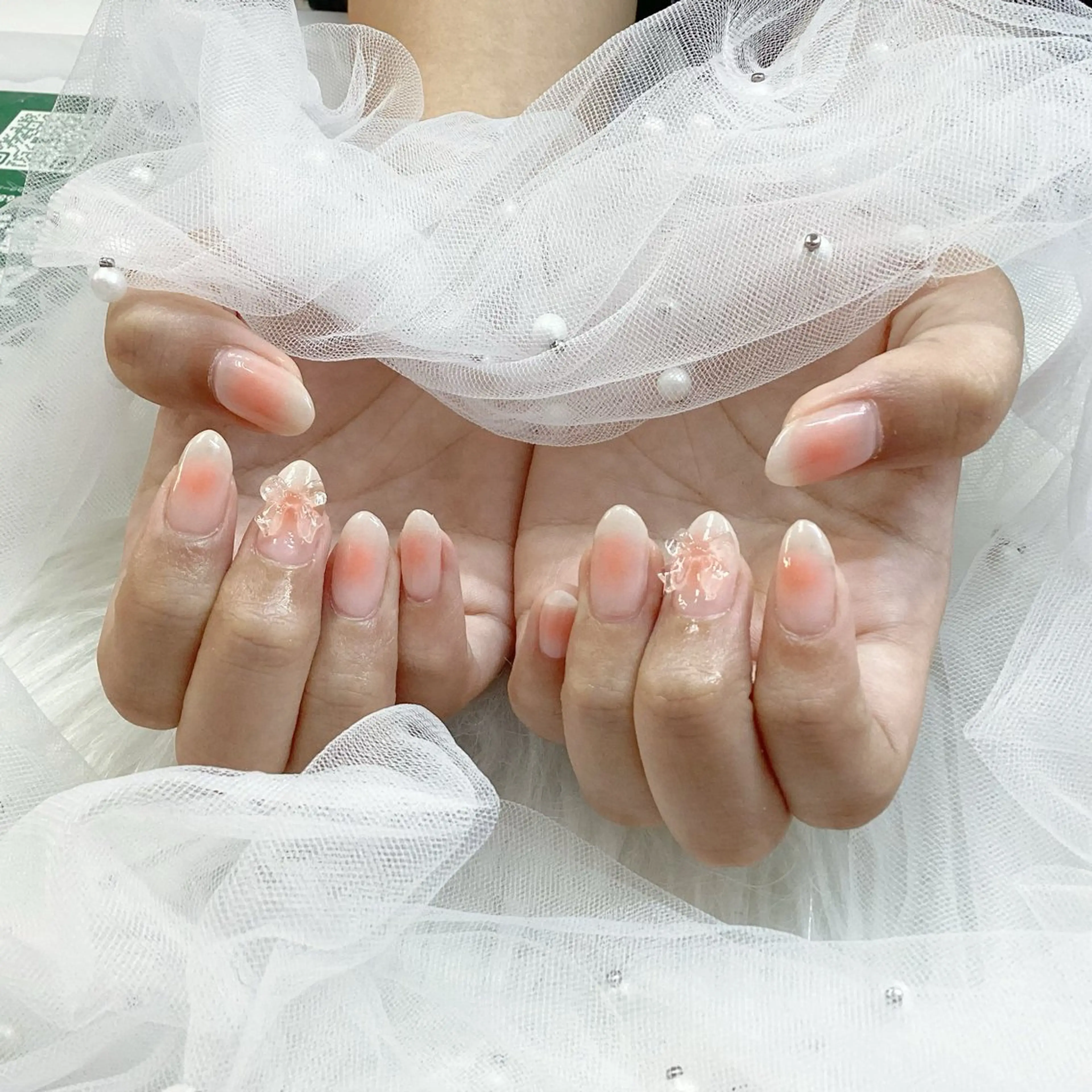 ネイル パーツ全部¥110 サロンミミのネイルデザイン