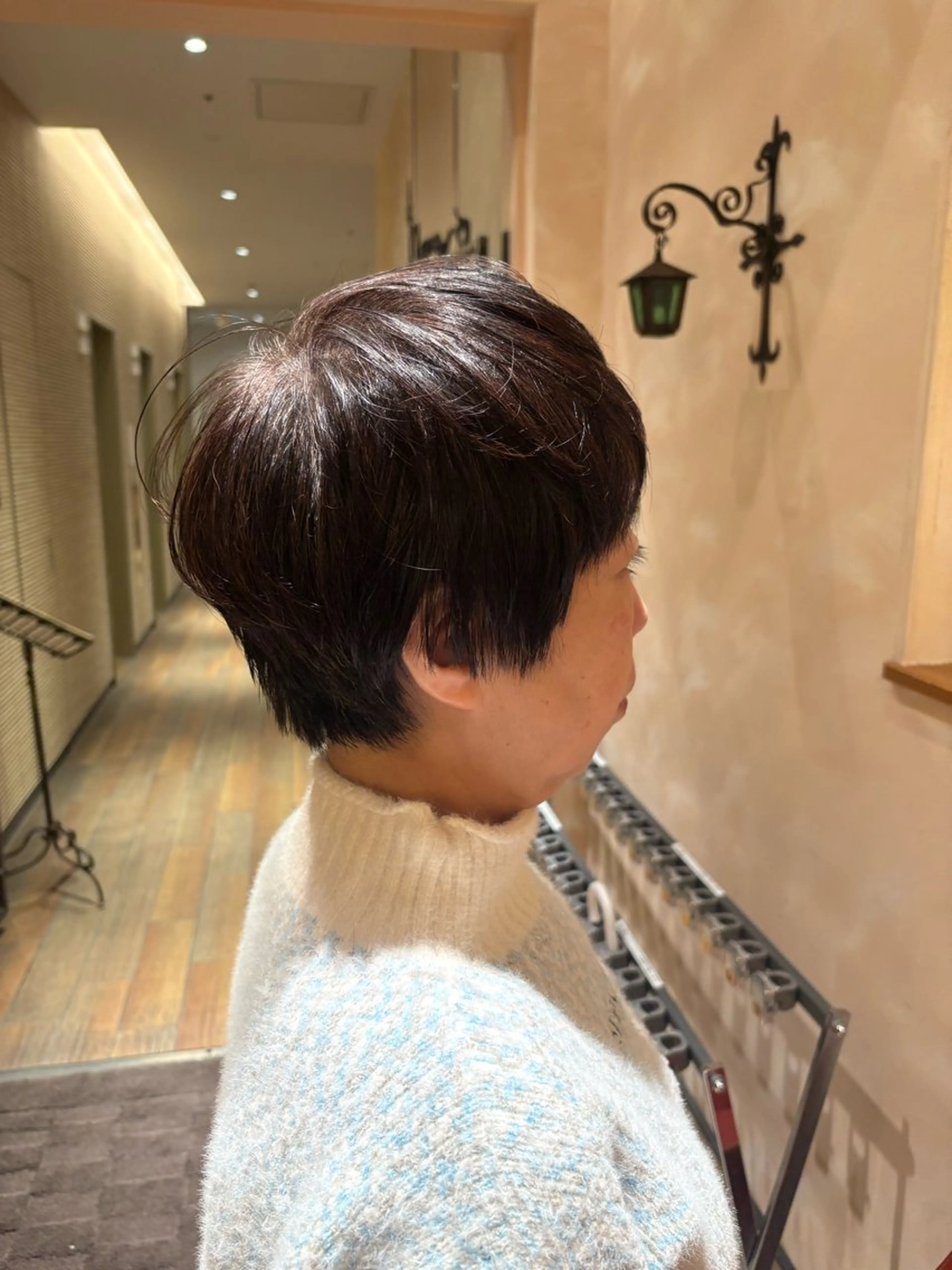 ショート 田内 満里奈のヘアスタイル