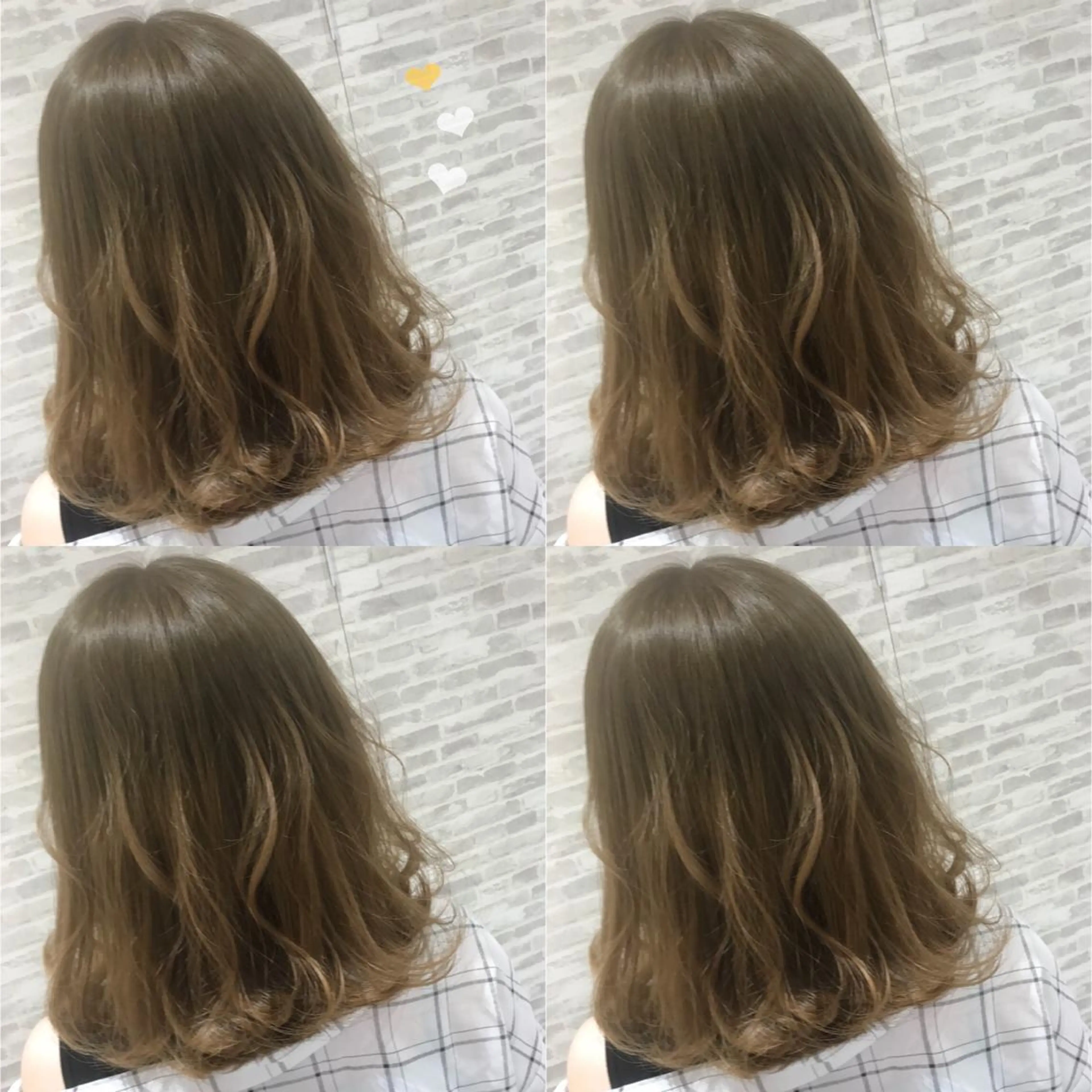 ミディアム カラー 💎 透明感カラー ✨Erina 💎のヘアスタイル