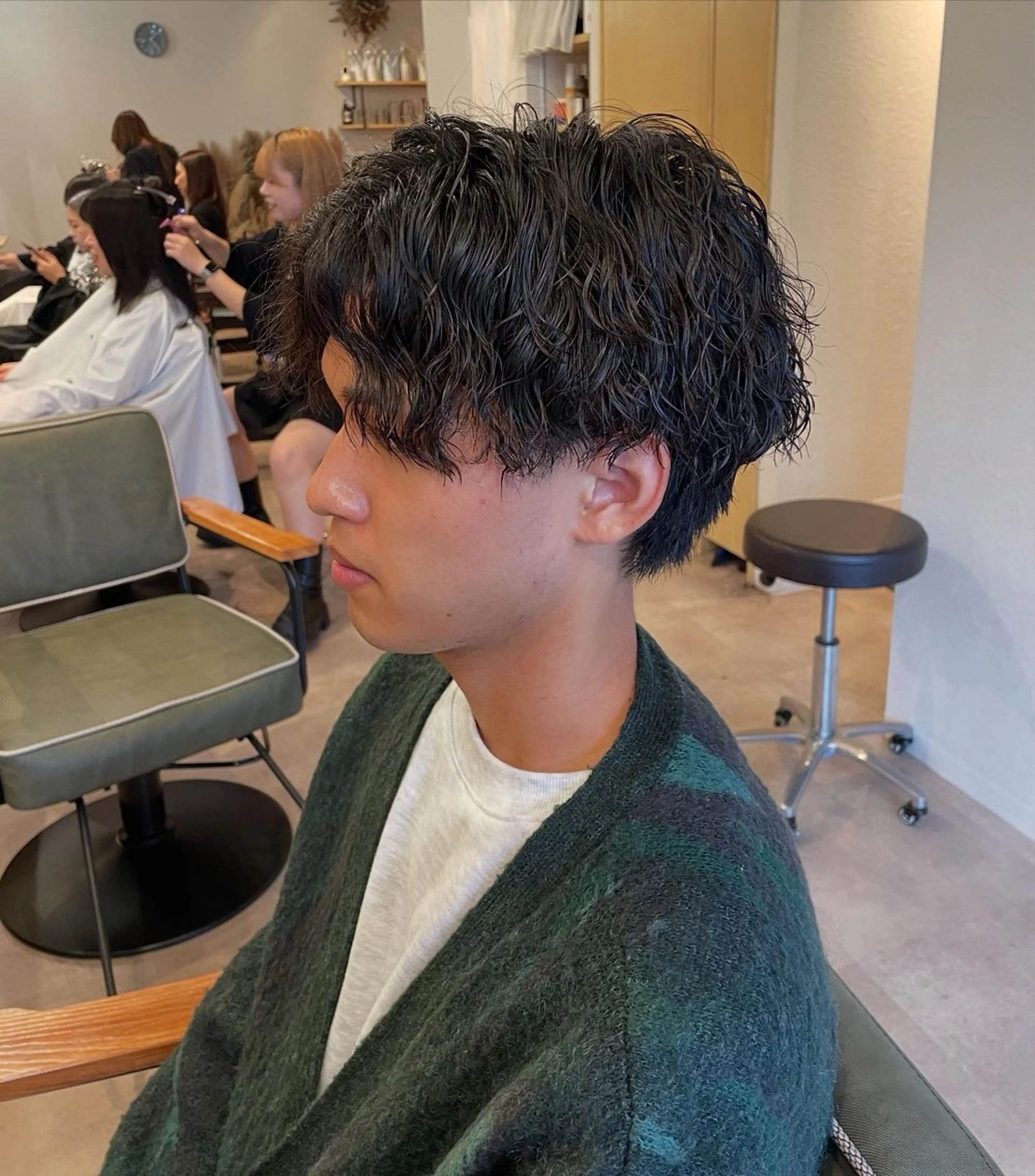 パーマ ツイストスパイラルパーマ スパイラルパーマ カット パーマ ボブ/透明感カラー /nicoのヘアスタイル