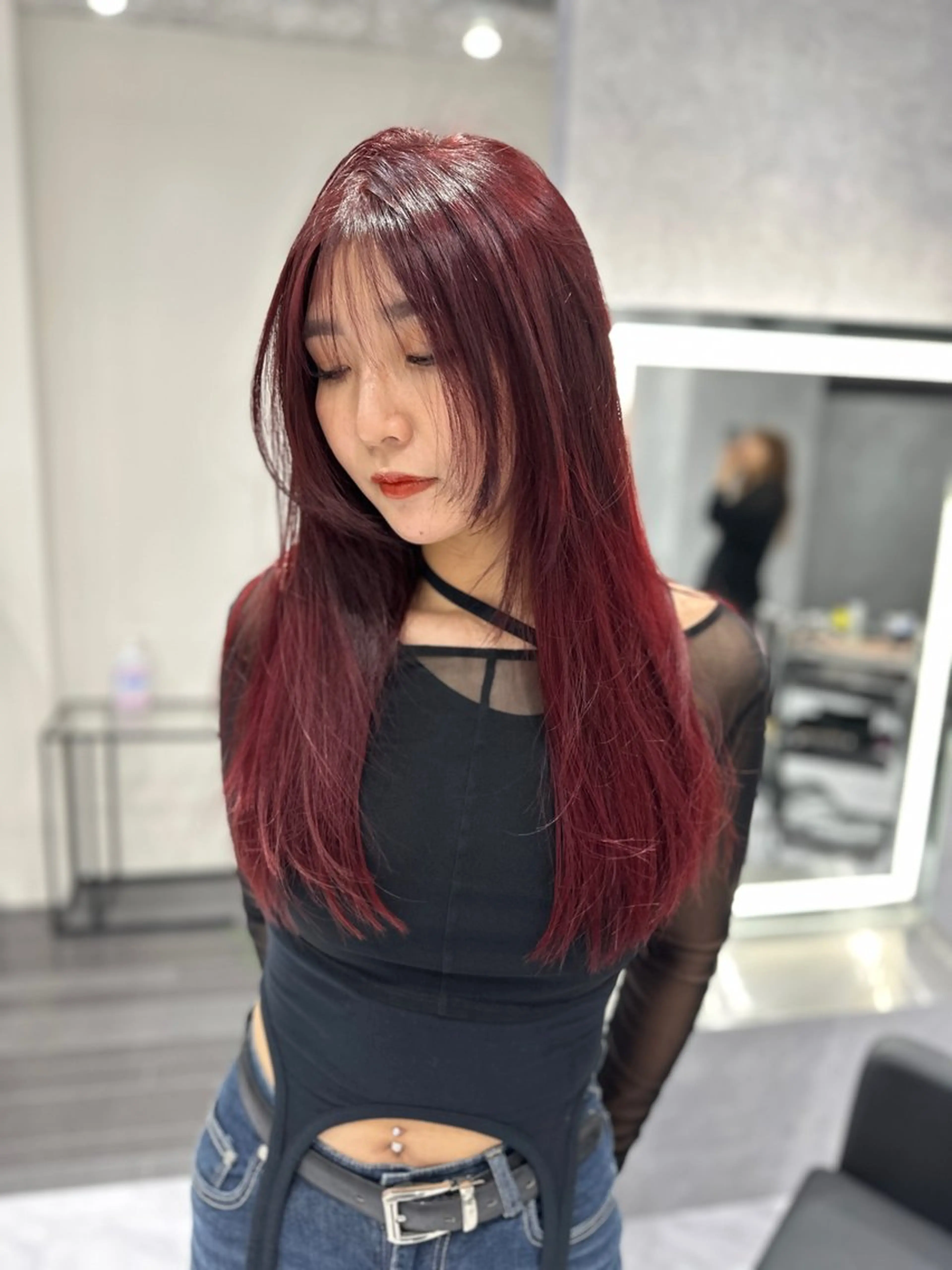 ブリーチなしone color🥣✨(鎖骨下の方➕500円)の写真