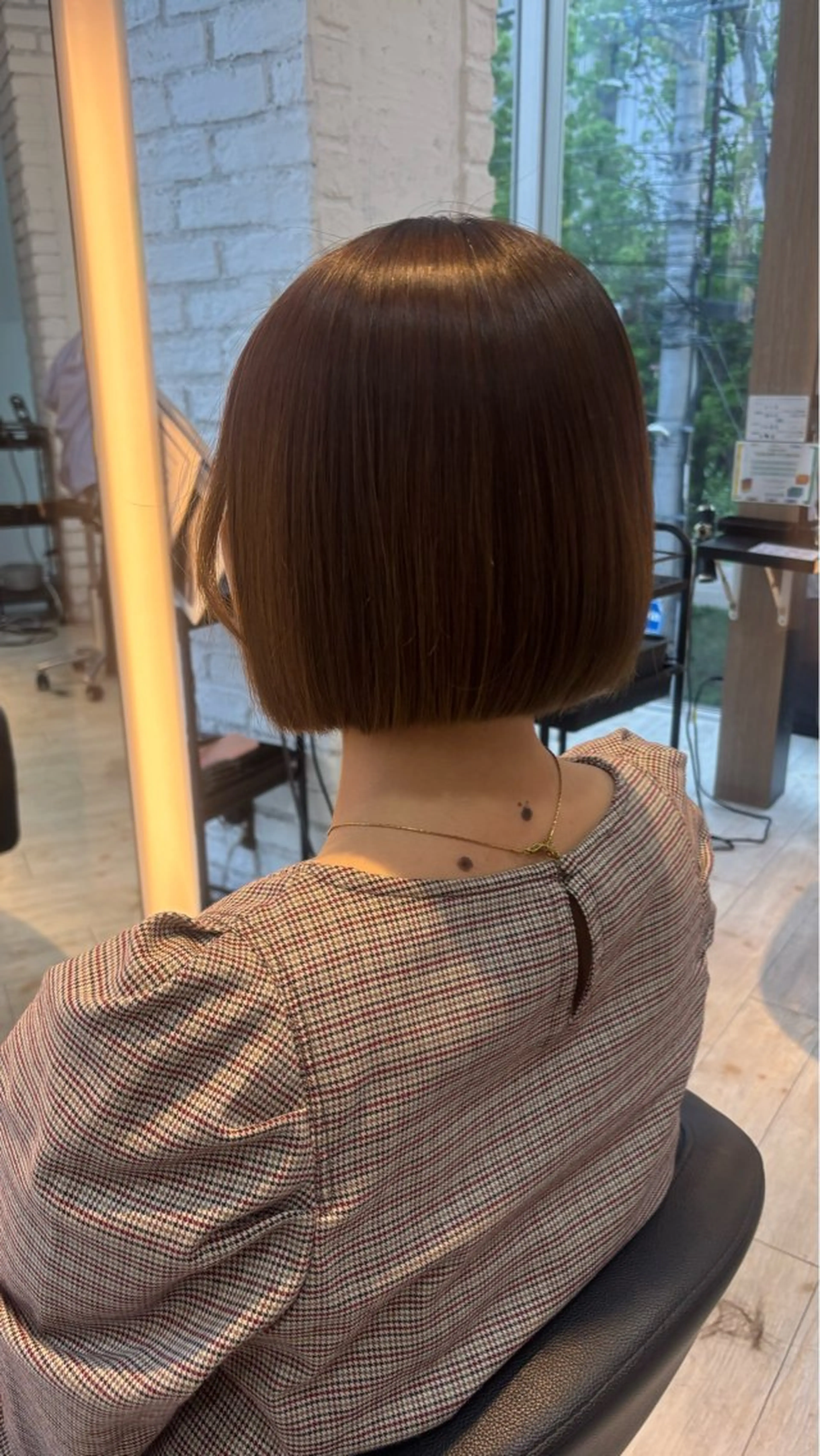 カラー 透明感カラー ボブ miyu/ボブ/ 透明感カラー/栄のヘアスタイル