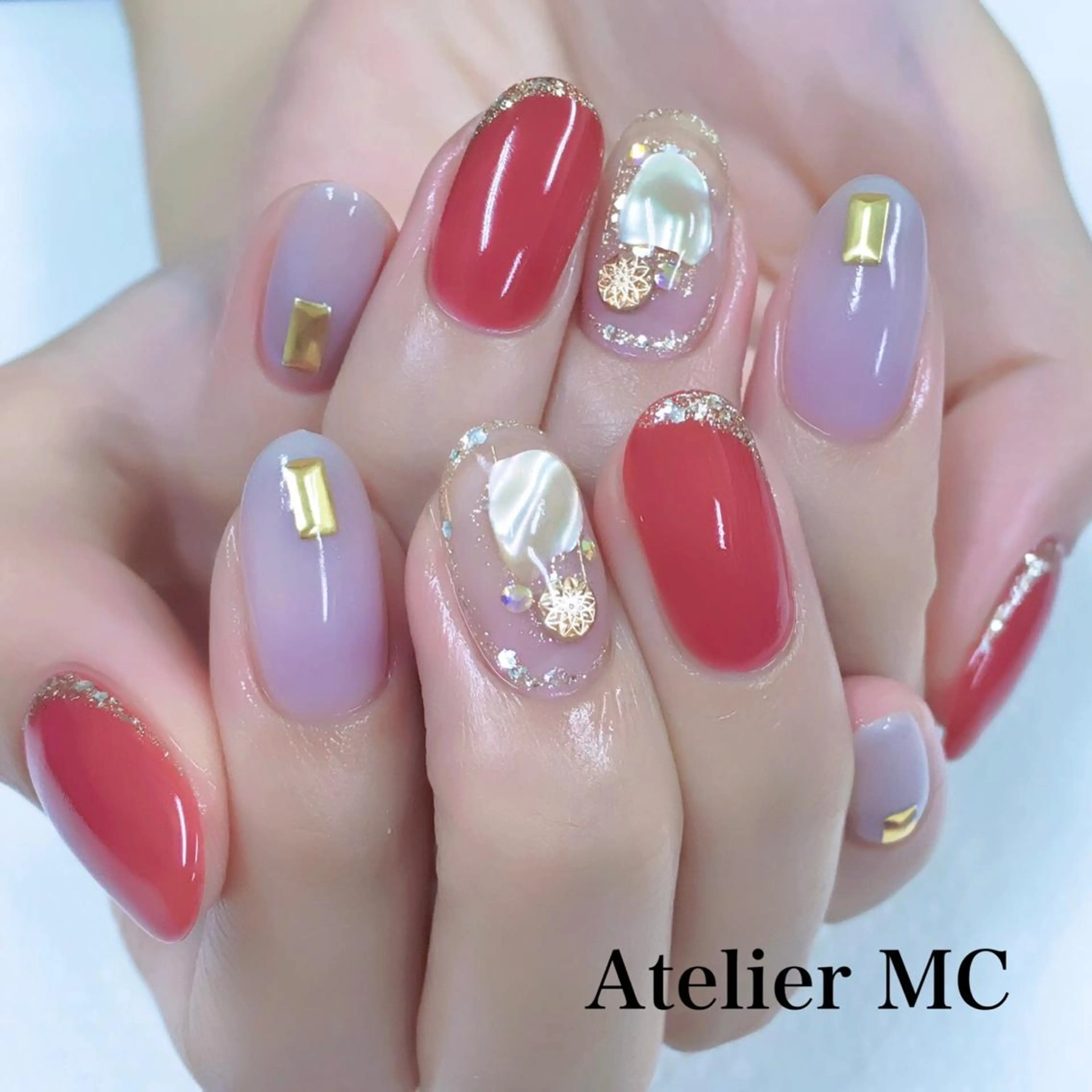 ネイル ハンドネイル アトリエ エムシー 【新富町・東銀座】のネイルデザイン