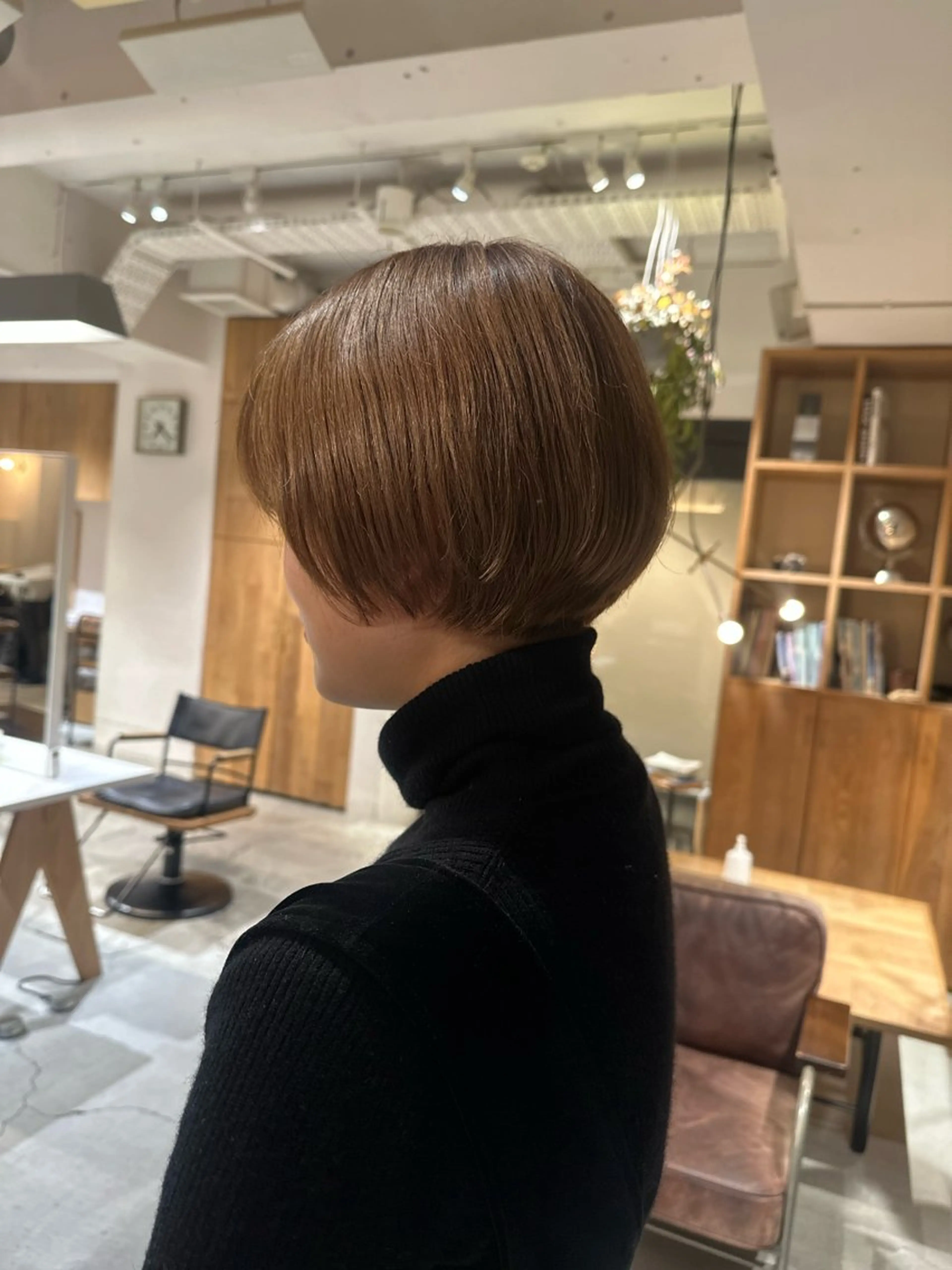 ショート ショートボブ ボブ ショートヘア 優依 / Room烏丸のヘアスタイル