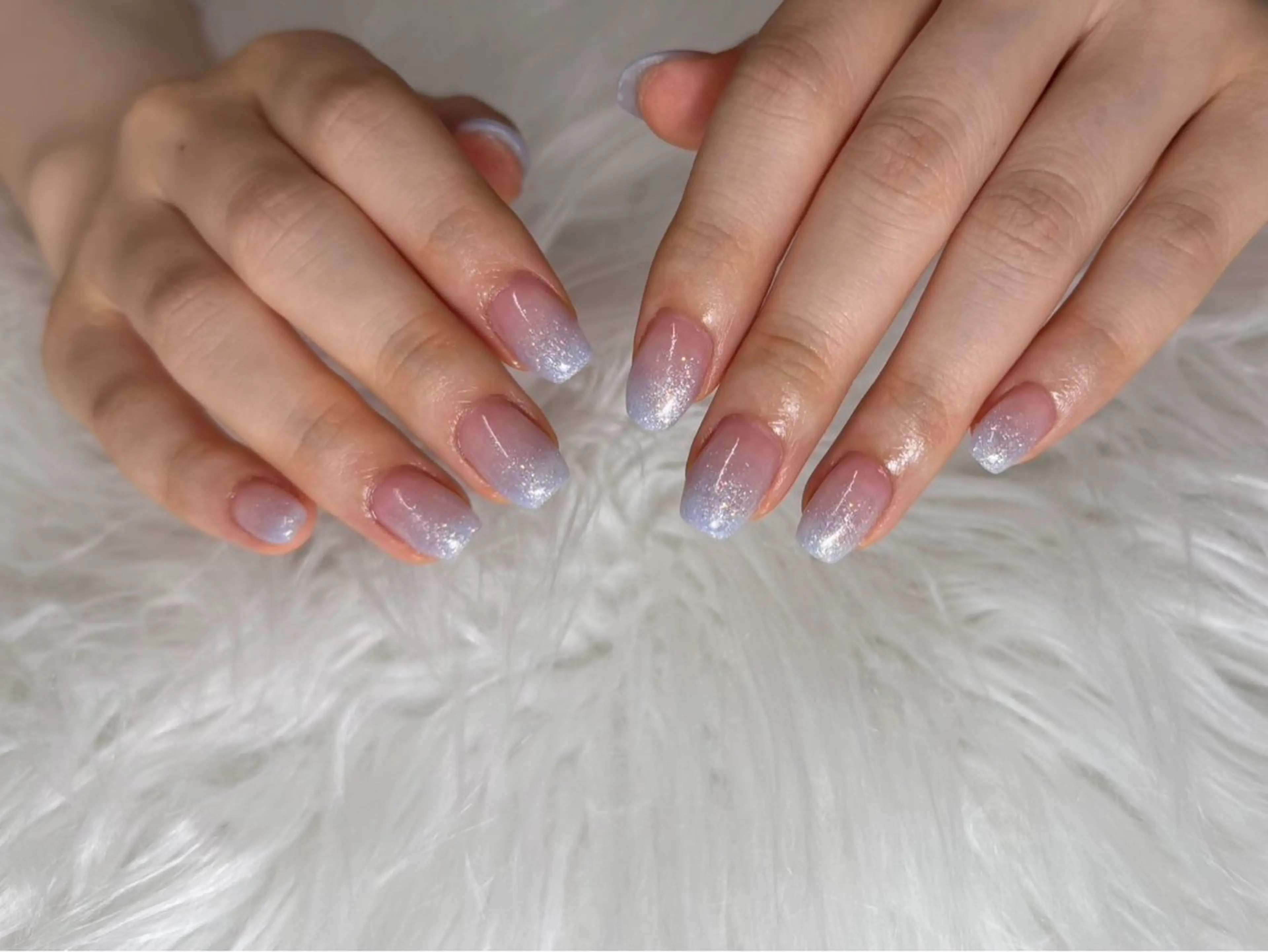 ⋆꙳🫐 オフ有りグラデーション ‧⁺◟✉️の写真