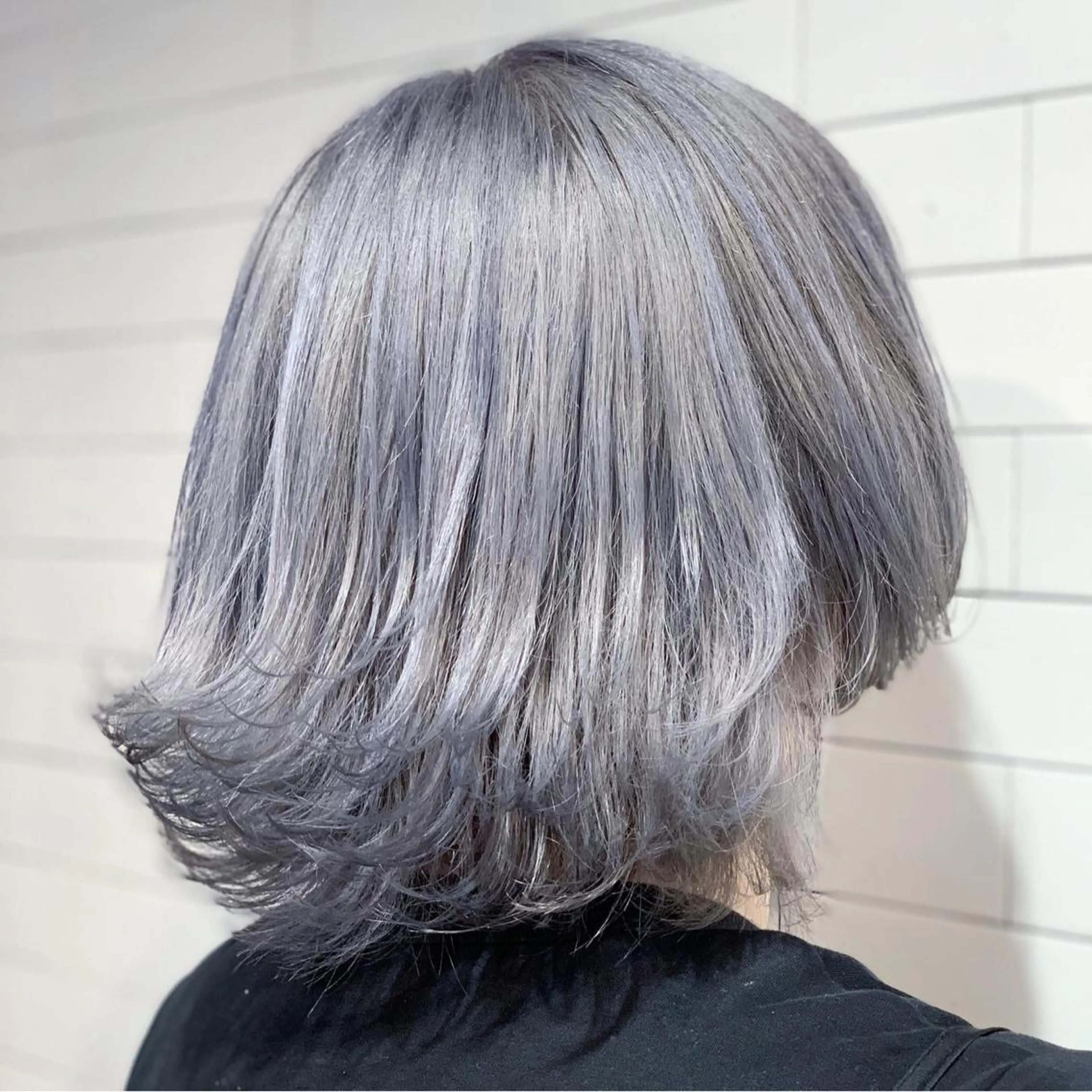 ショート カラー ヘアアレンジ 髪質改善×ハイトーン 中田啄也のヘアスタイル