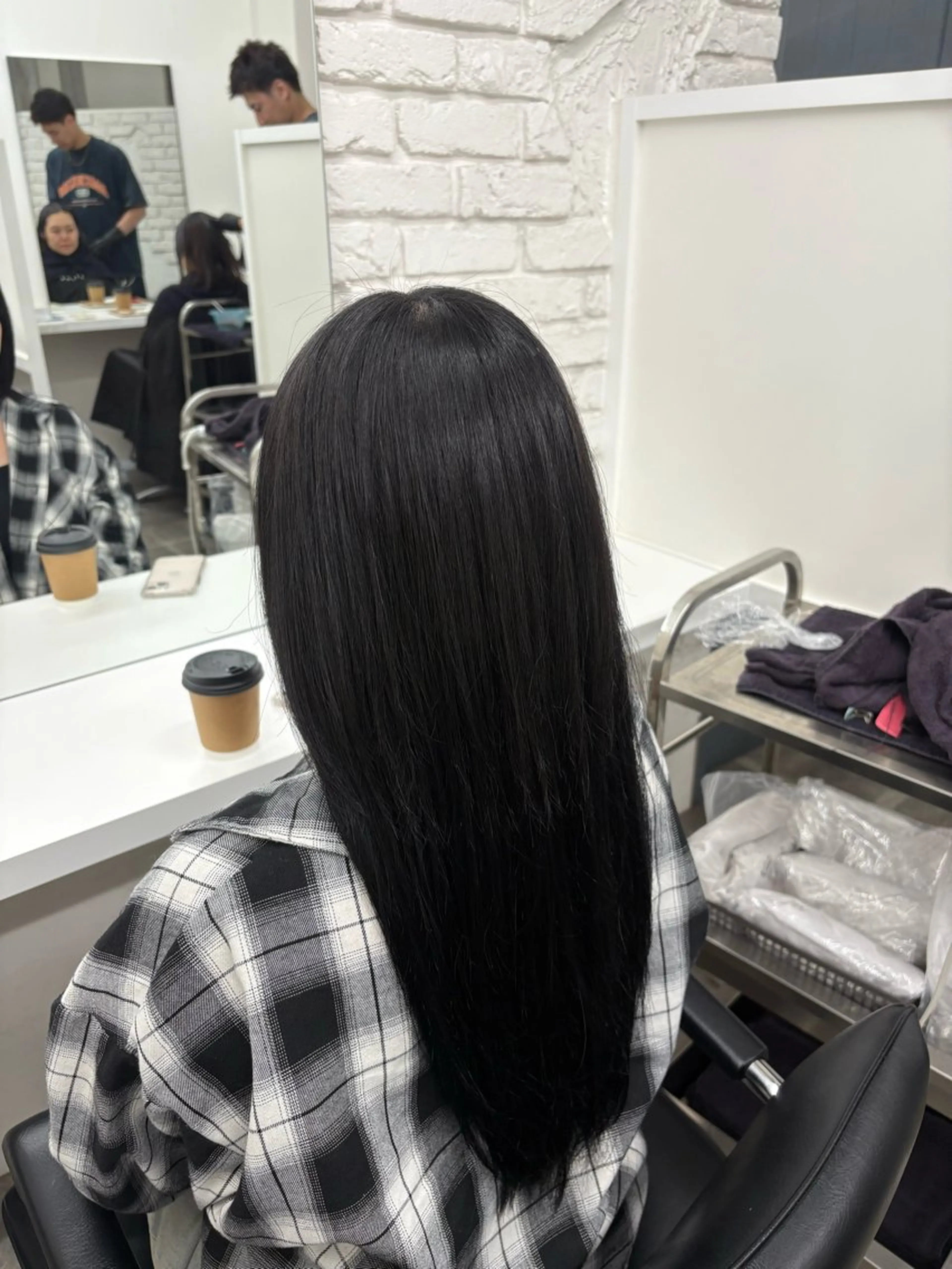 カラー モデル募集中/西梅田 かえで🎀のヘアスタイル