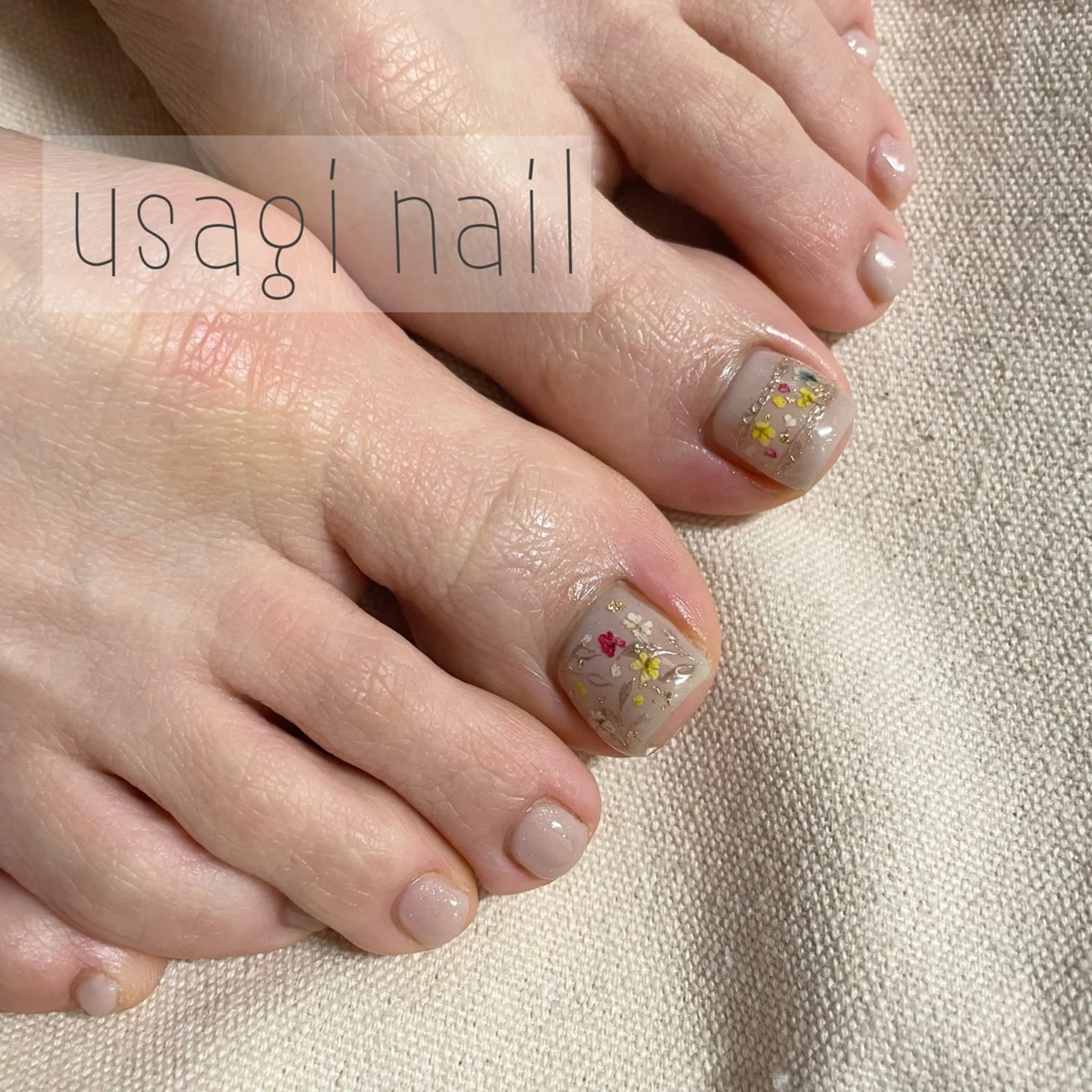 ネイル アートネイル ミラーネイル usagi nailのネイルデザイン