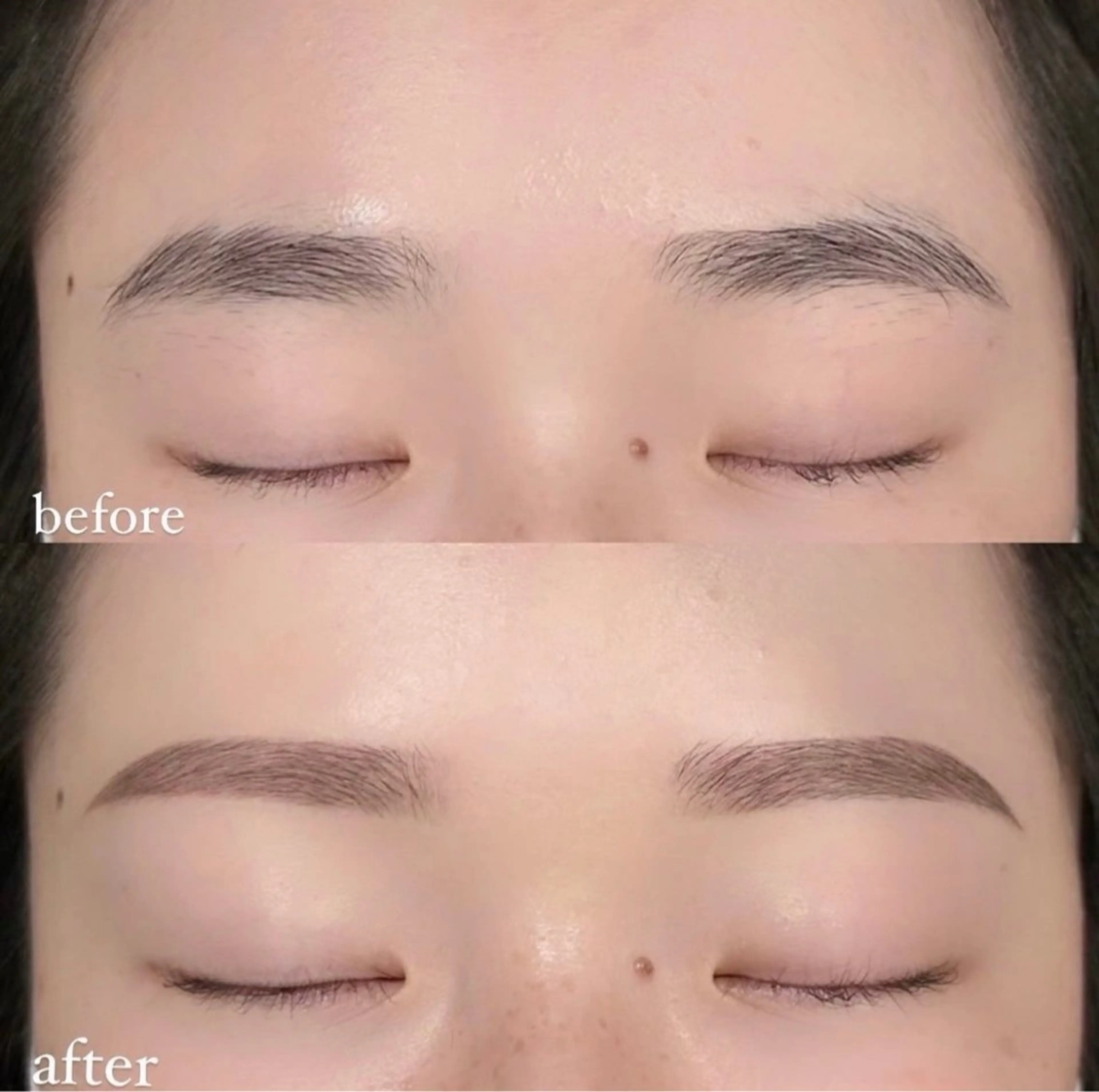 アイブロウ 眉カラー MIROH MANAKAのマツエク・マツパデザイン