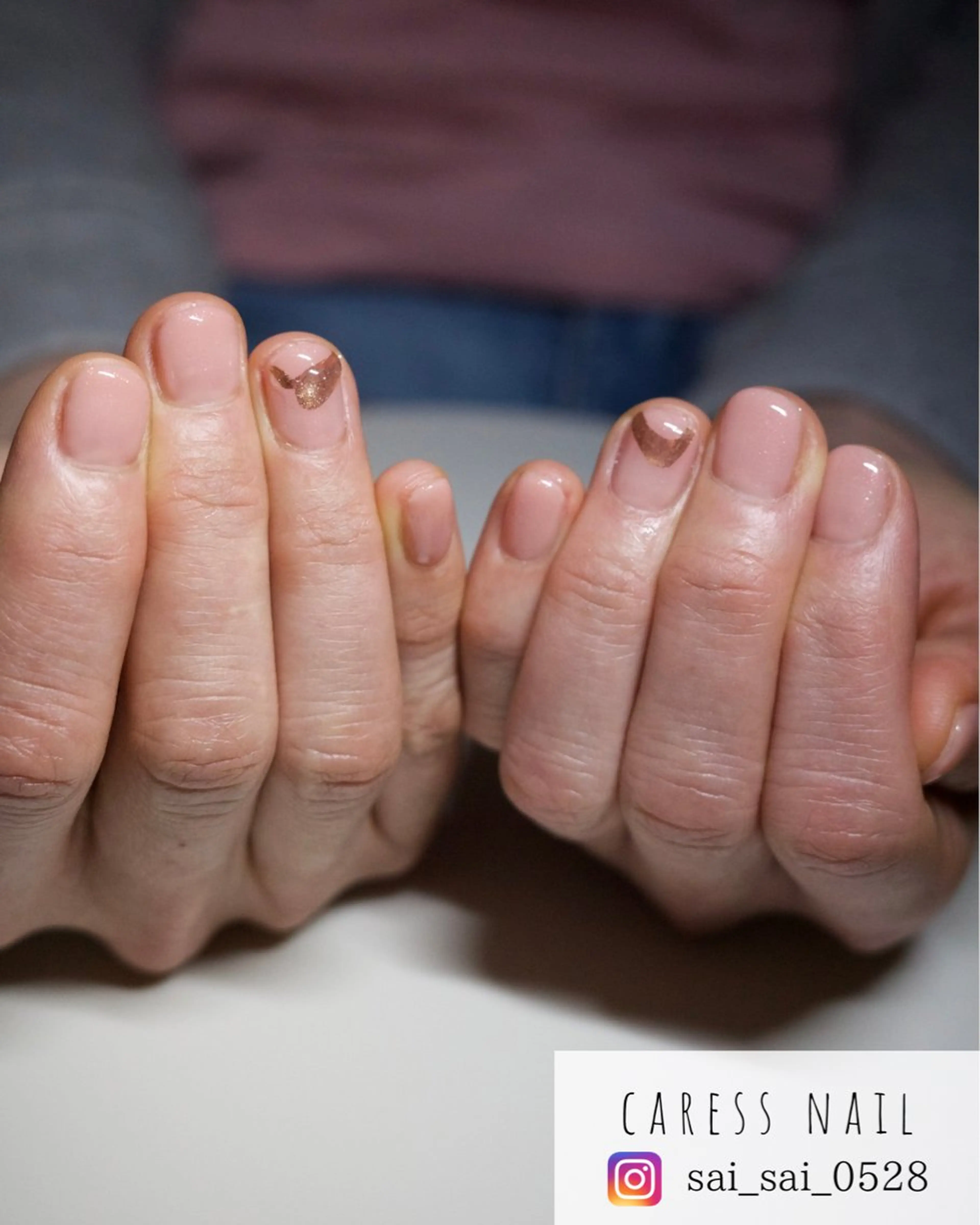 ネイル caress  nail カレスネイル　代々木上原所属・カレスネイル さいのネイルデザイン