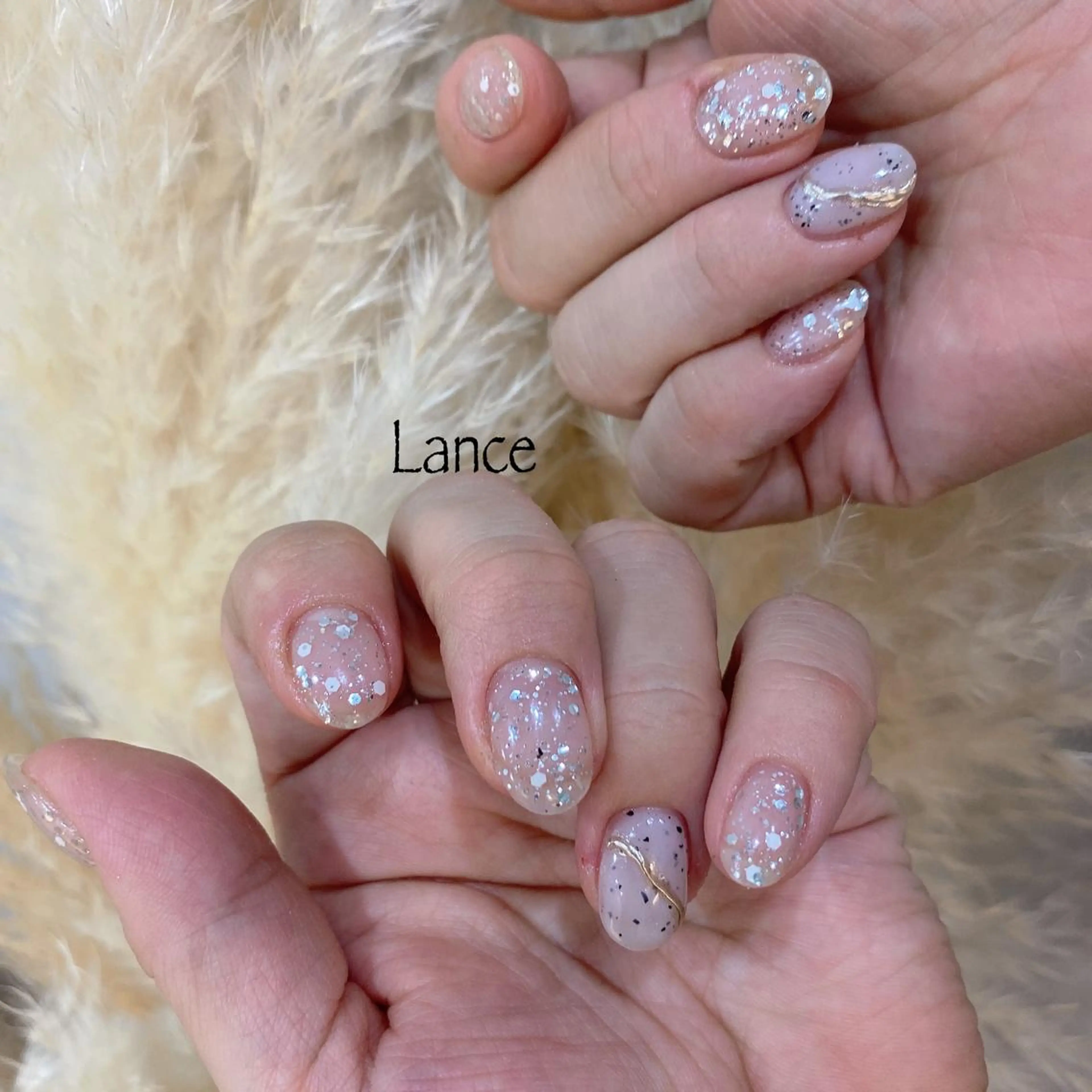 ミディアム ハンドネイル Lance nailのネイルデザイン
