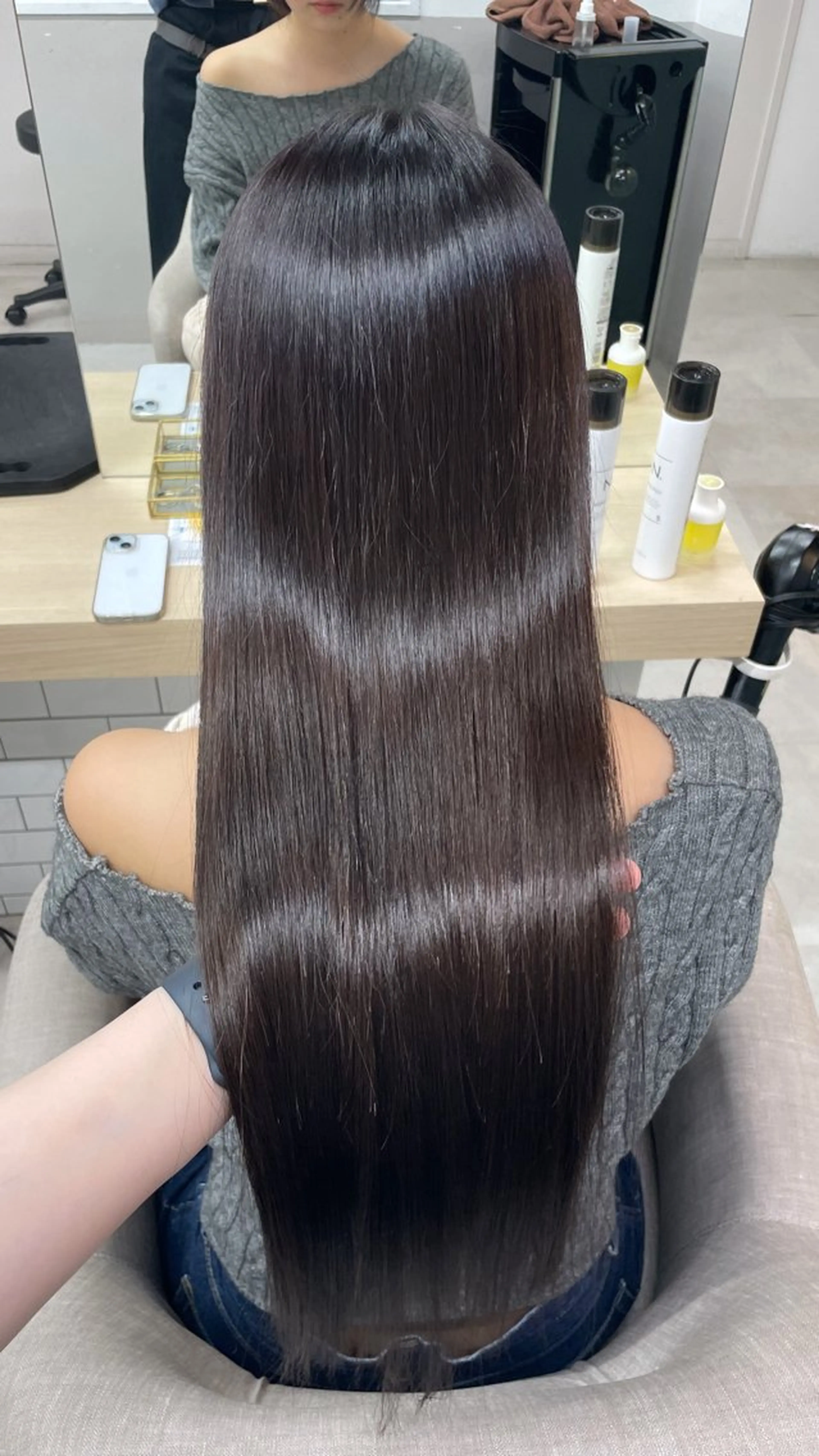 ロング カット ヘアカラー トリートメント Luana難波 🫧NOAのヘアスタイル