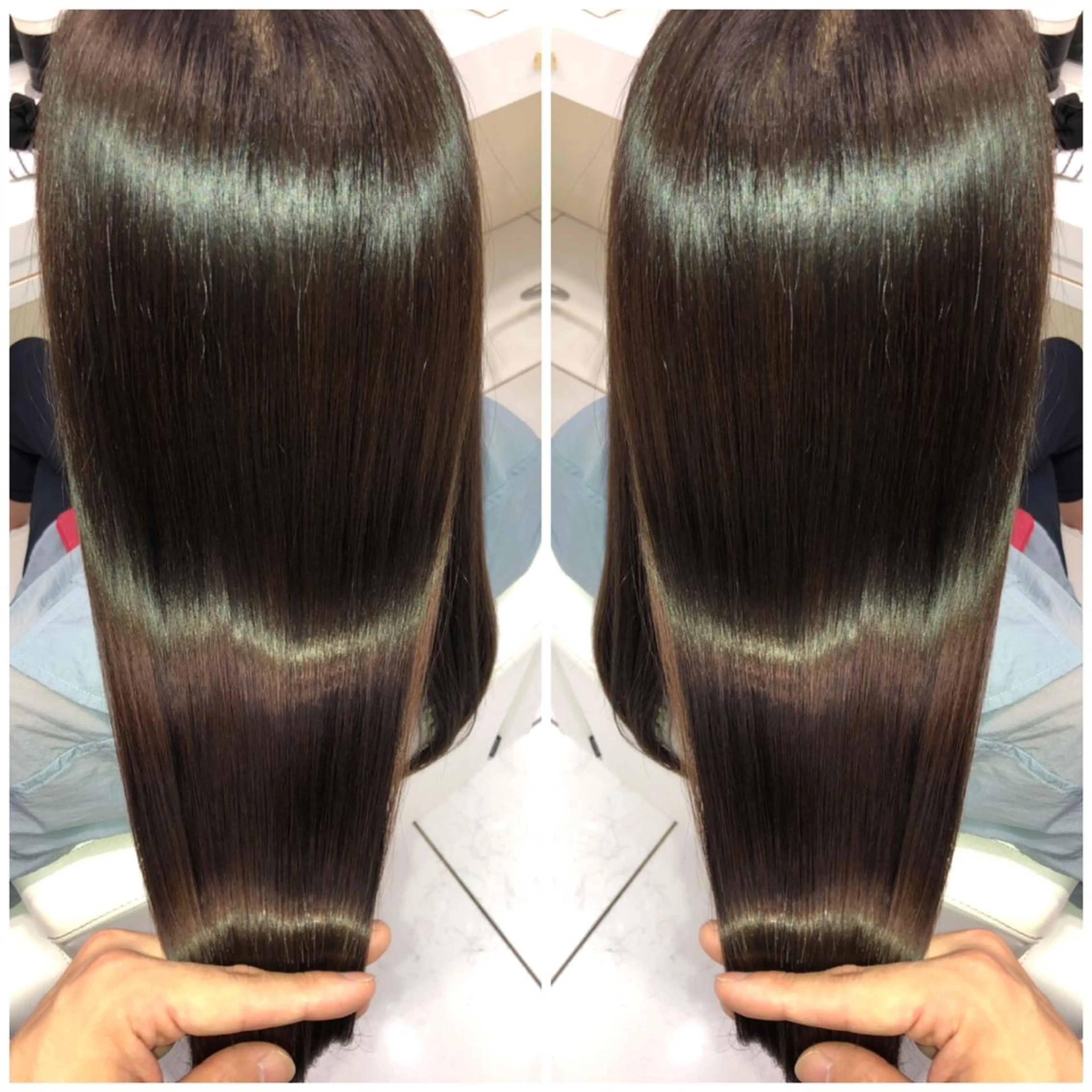 セミロング トリートメント カット ヘアカラー トリートメント ✨美髪専門サロン✨ seasonsのヘアスタイル