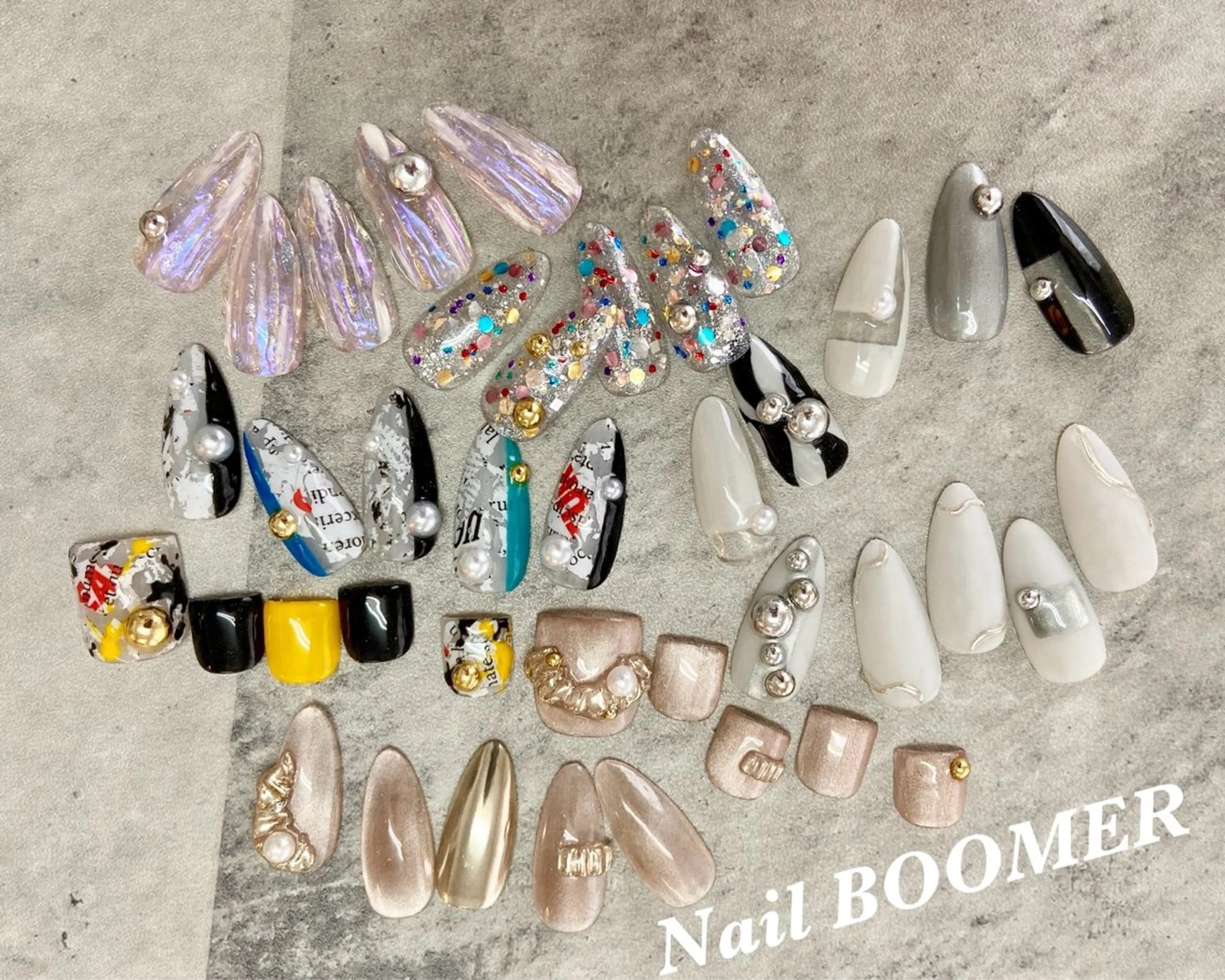 ネイル ハンドネイル ネイル ブーマーのネイルデザイン