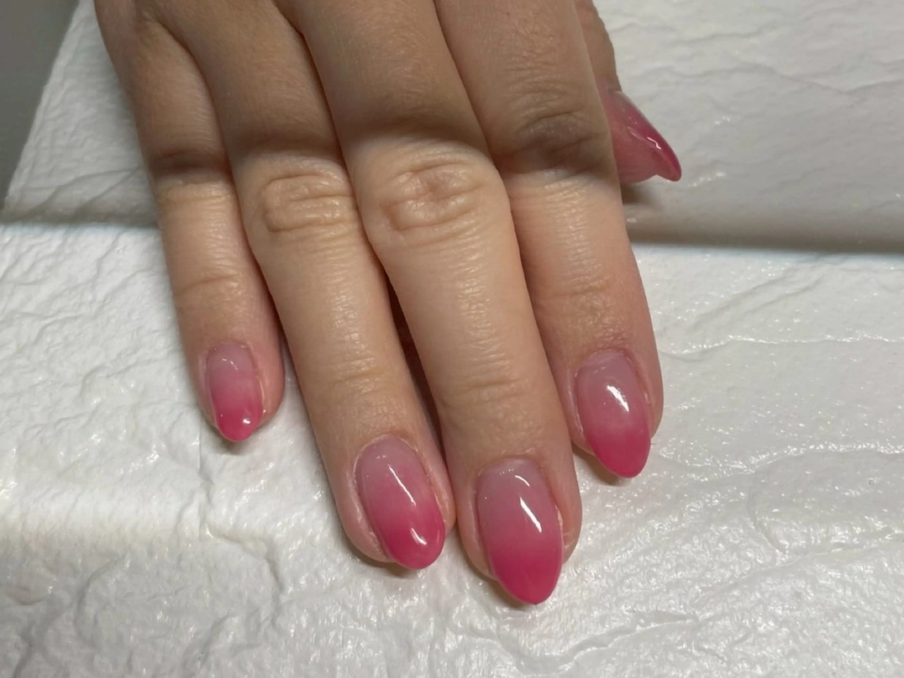 【オフなし】ピンクカラーグラデーション🩷💅※詳細確認の写真