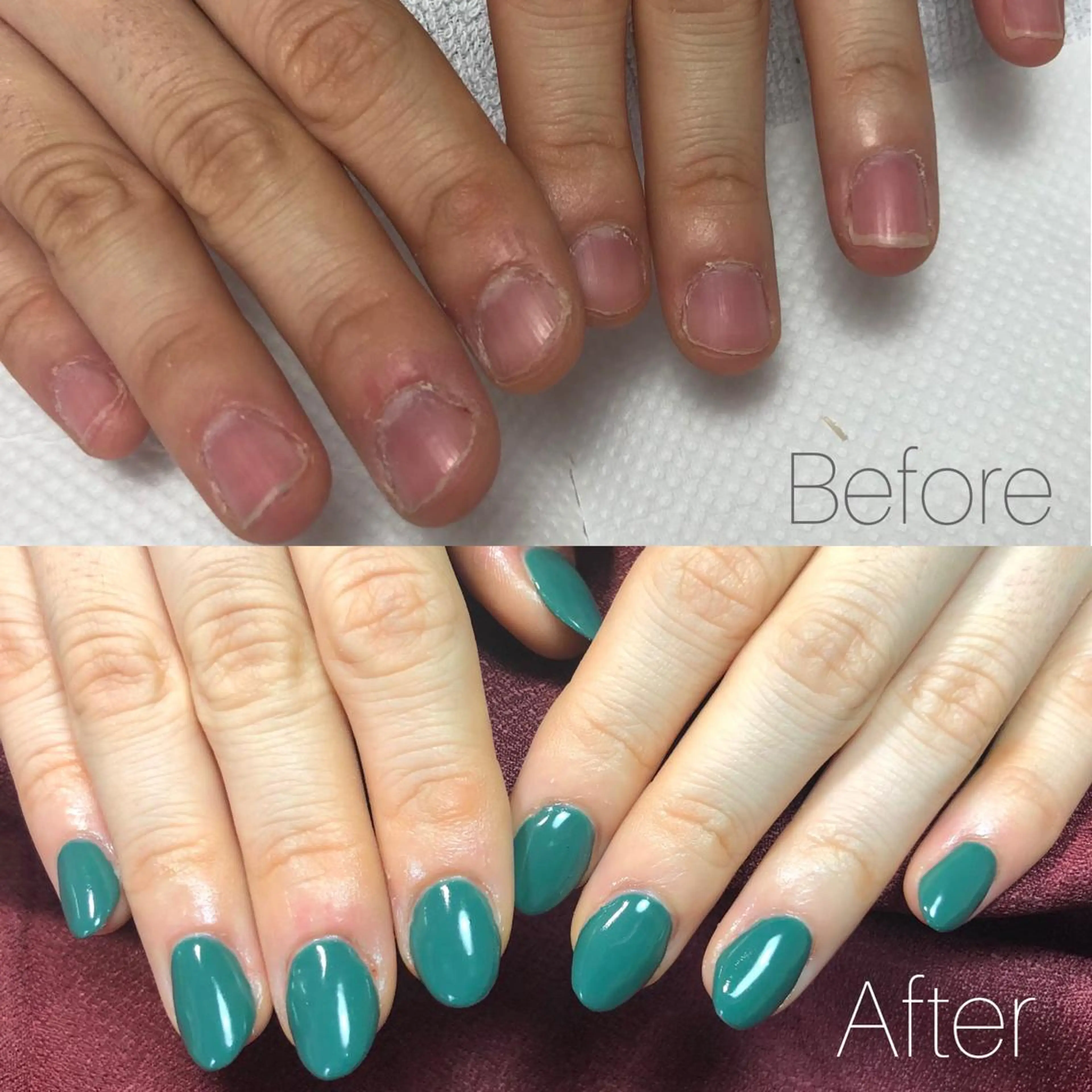 ネイル 長さ出し ハンドネイル ハンドケア DARIA Nailsのネイルデザイン