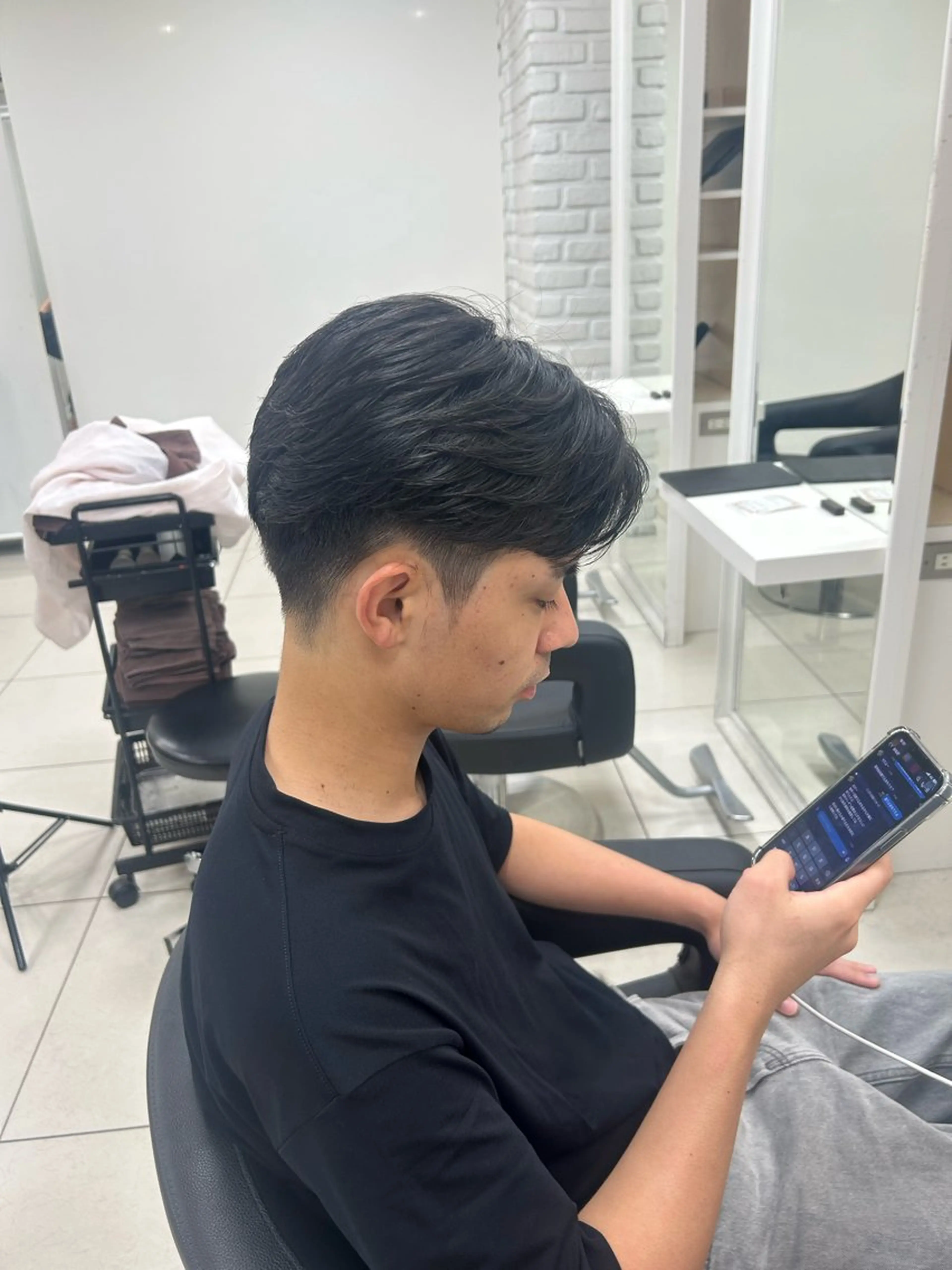 ショート カット 【縮毛矯正/レディー スカット】美涼🎀のヘアスタイル