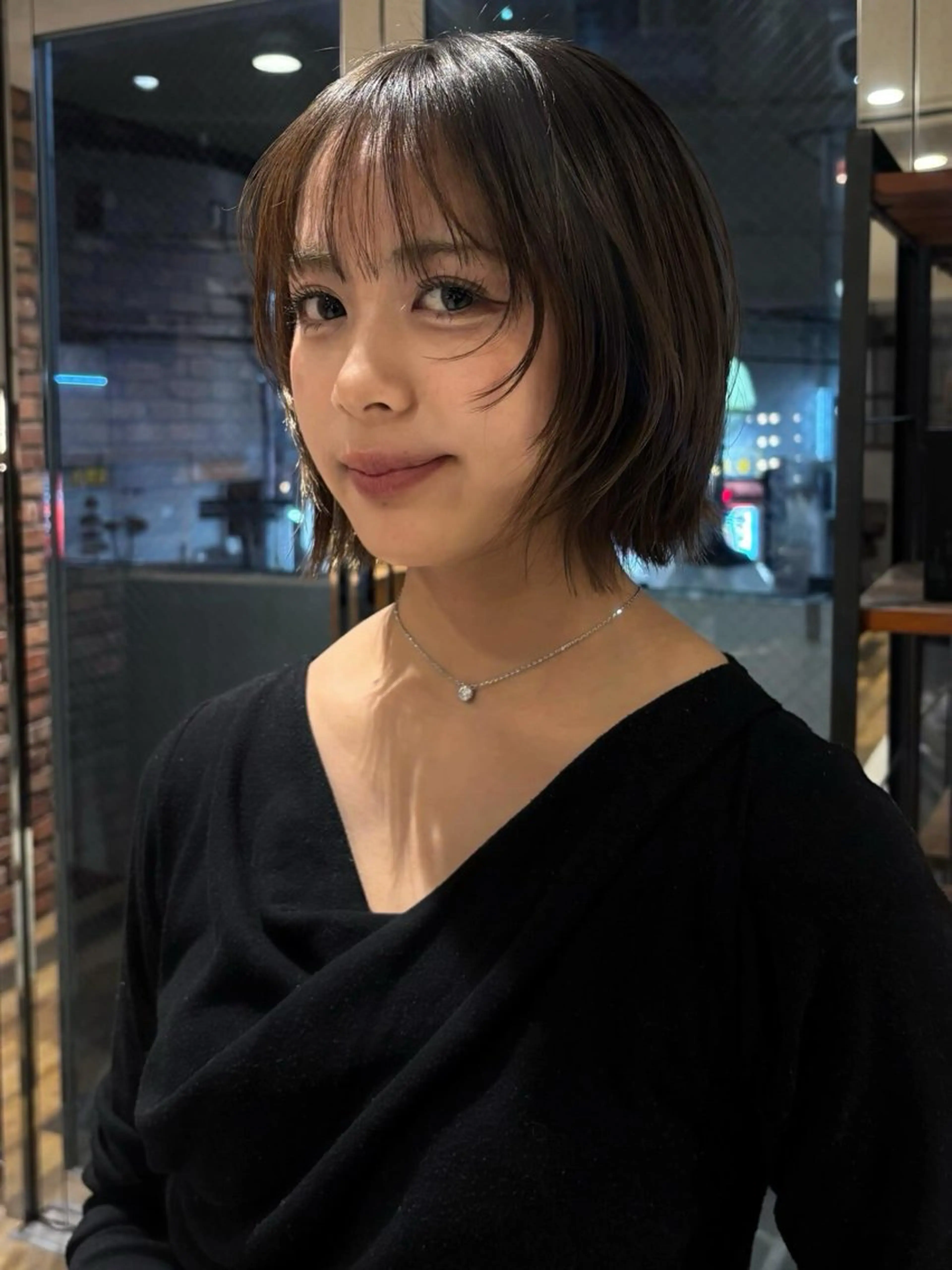 ショート くびれヘア レイヤーカット ショートヘア カット トリートメント レイヤー/ボブ /🦋Ayana🦋のヘアスタイル