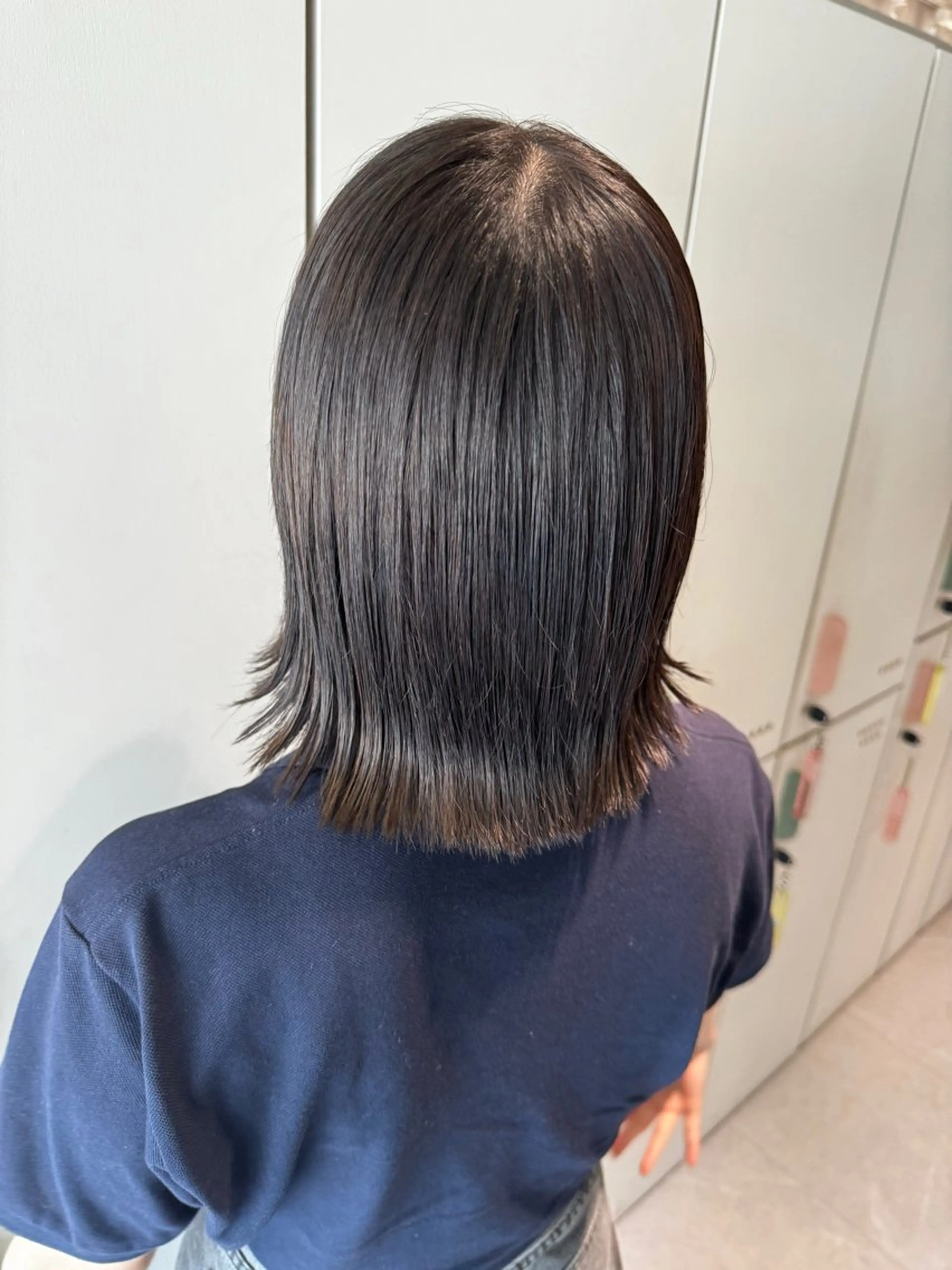 カラー 村田 茉優のヘアスタイル