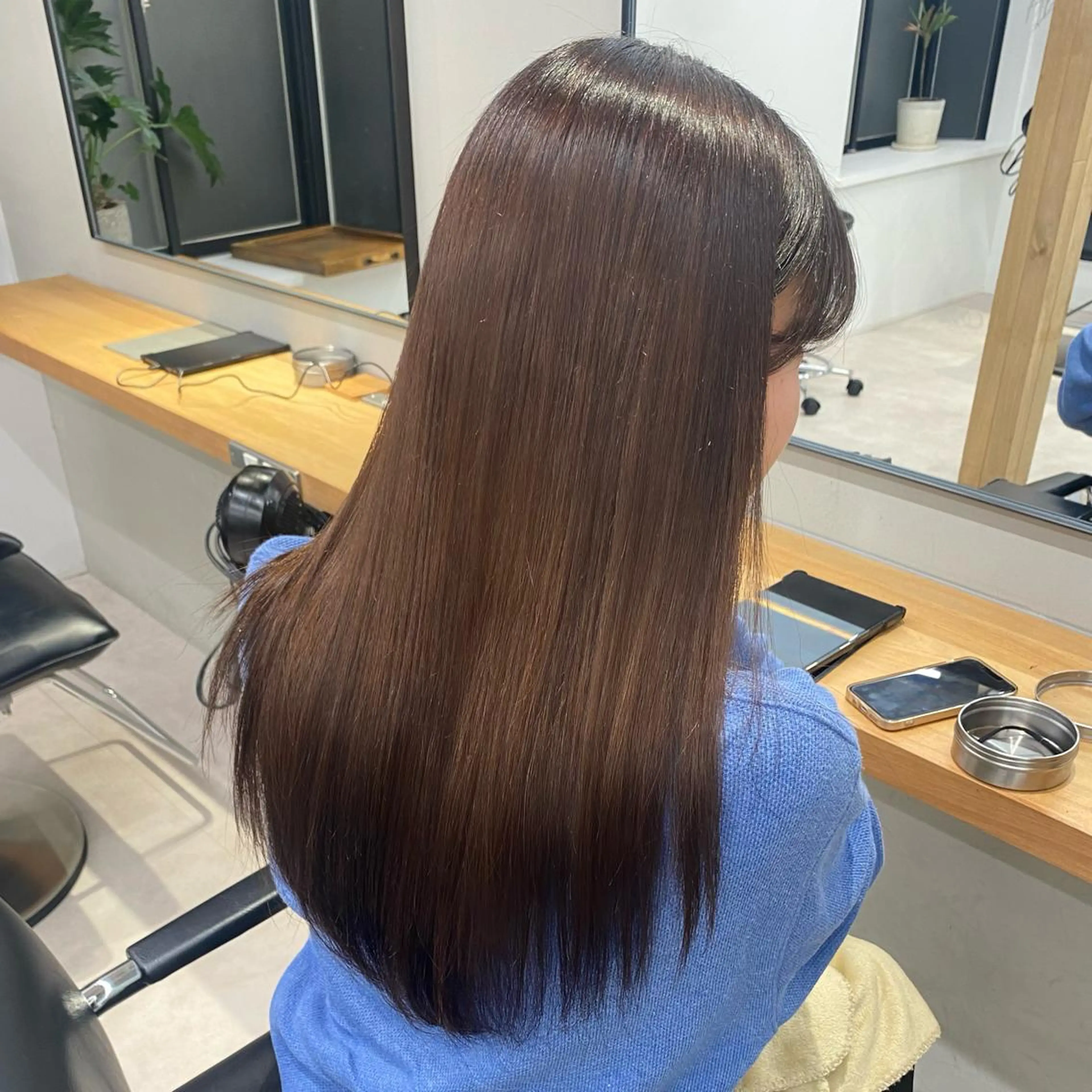 ロング パーマ カット 縮毛矯正 トリートメント noa/ 渋谷のヘアスタイル