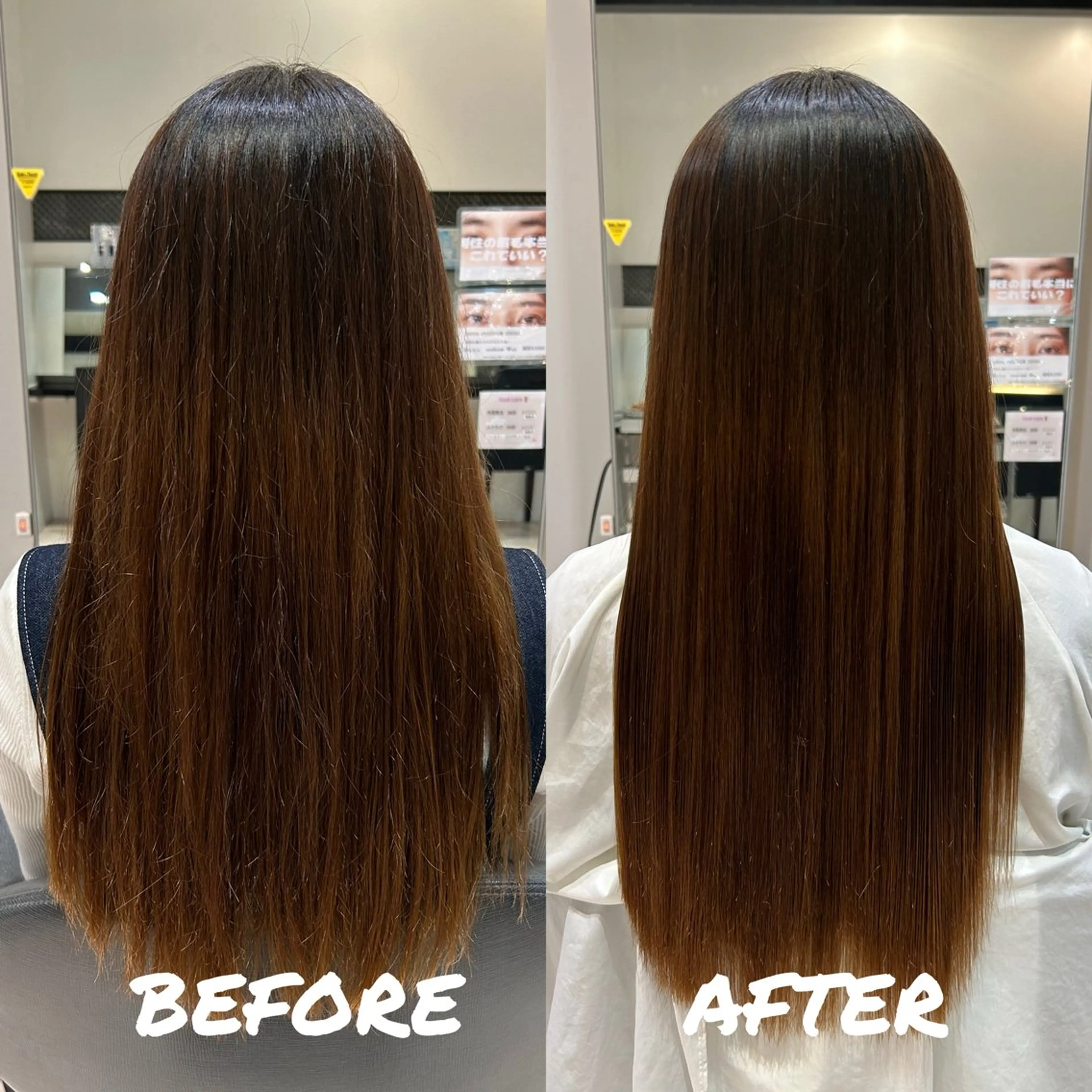 ロング パーマ ストレートパーマ 👑松山ストレート/ メンズヘア/龍仁👑のヘアスタイル