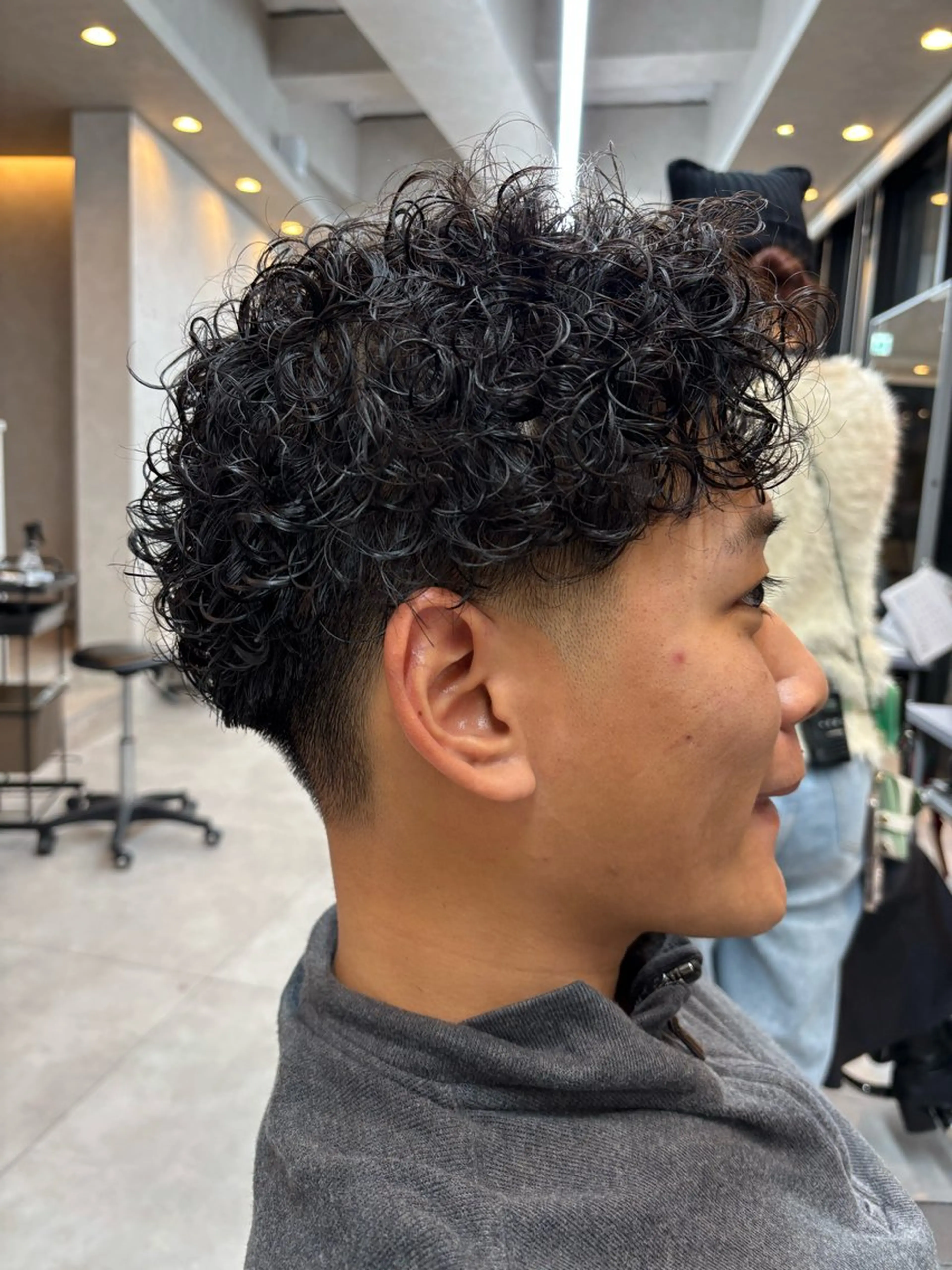 パーマ メンズ 澤田 大翔のヘアスタイル