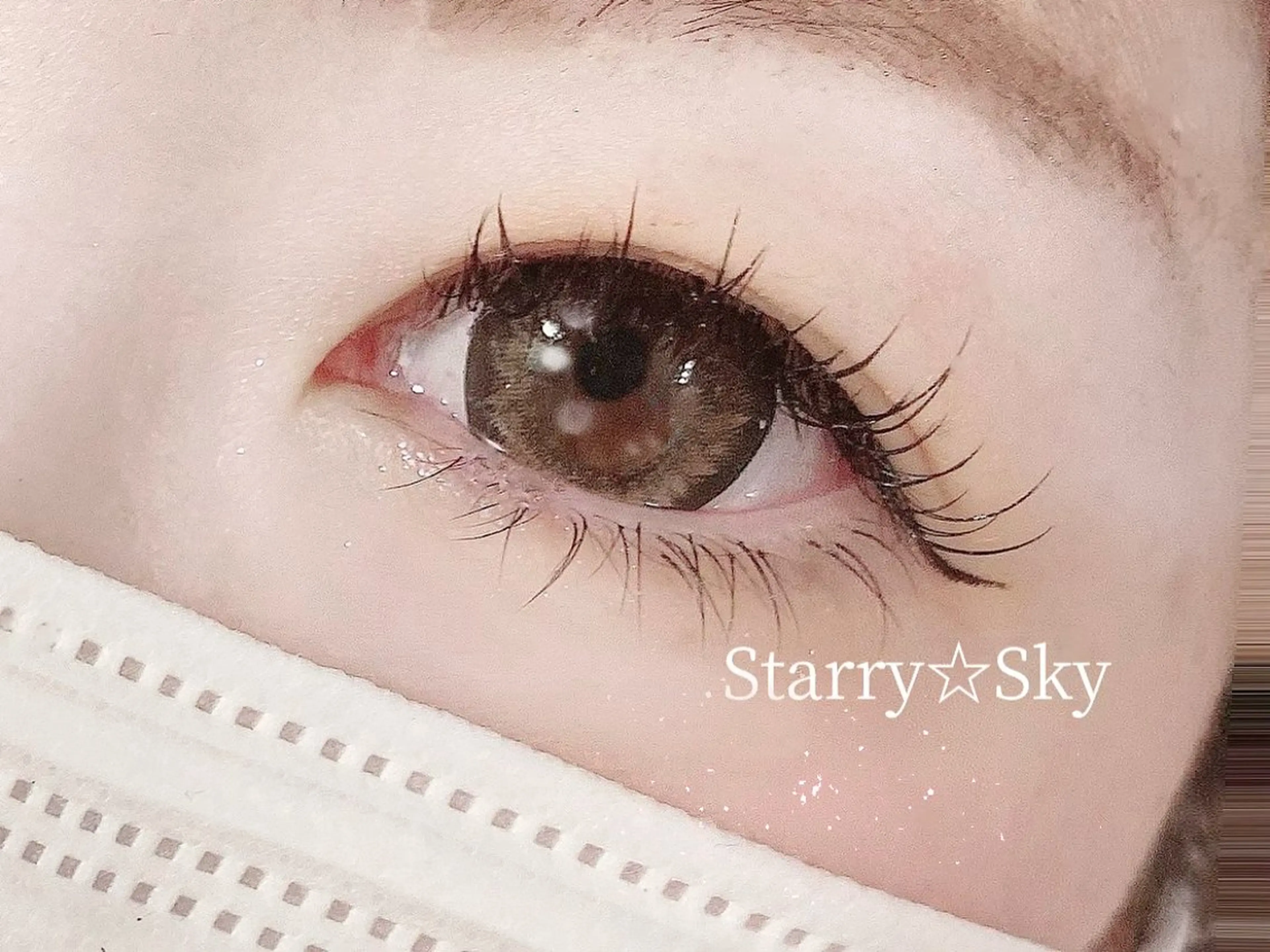 マツエク・マツパ フラットラッシュ Starry☆Sky meguのマツエク・マツパデザイン