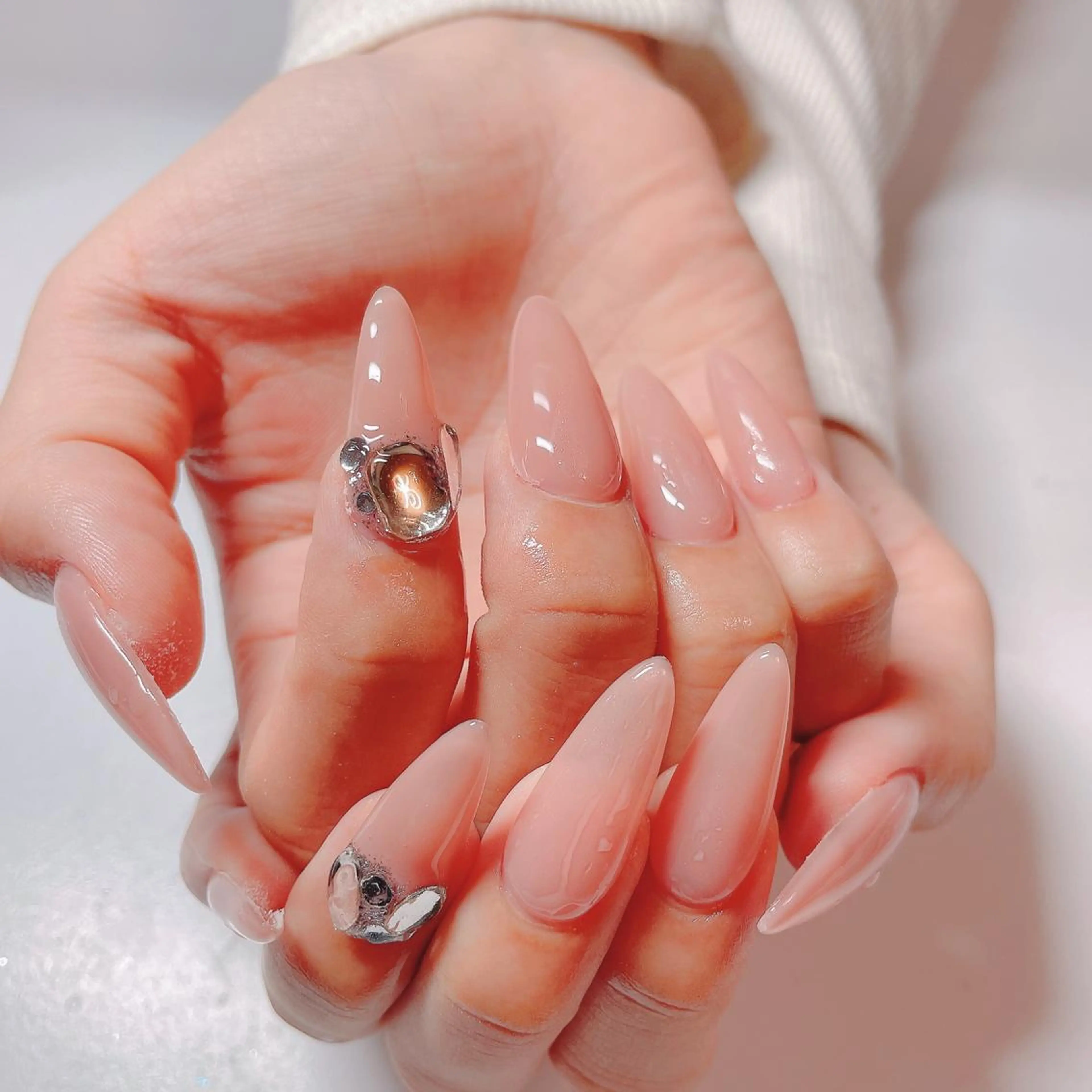 ネイル ハンドネイル ハンドケア パラジェル💅 オフ無料Pi.Harのネイルデザイン