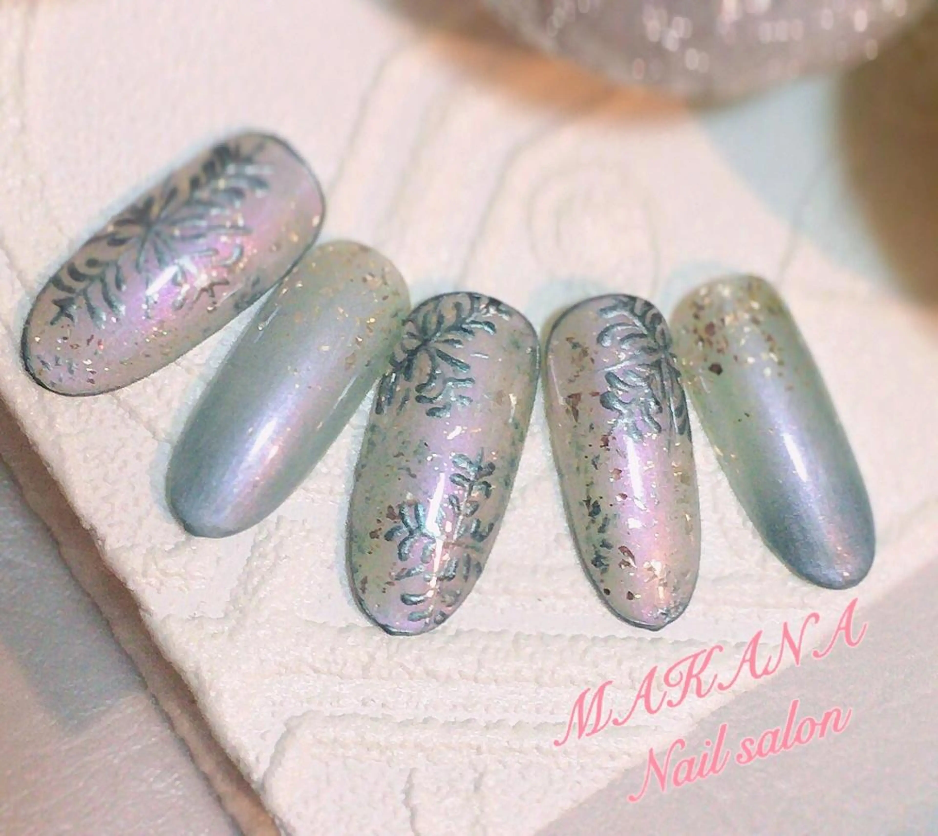 ネイル MAKANA所属・鈴木 ユニのネイルデザイン