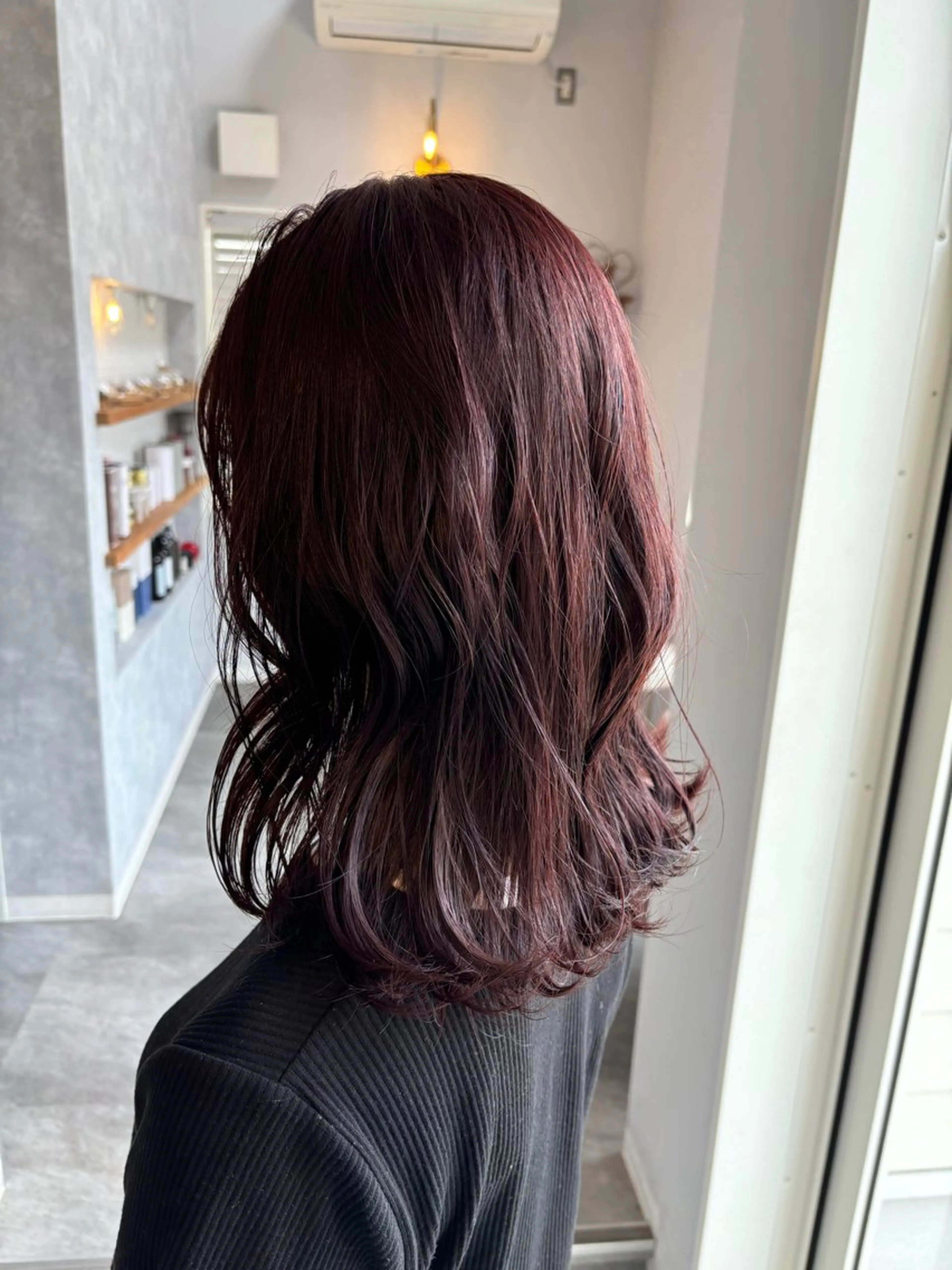 カラー 黒髪 ヘアカラー トリートメント Matsubara asuka  ☪︎のヘアスタイル