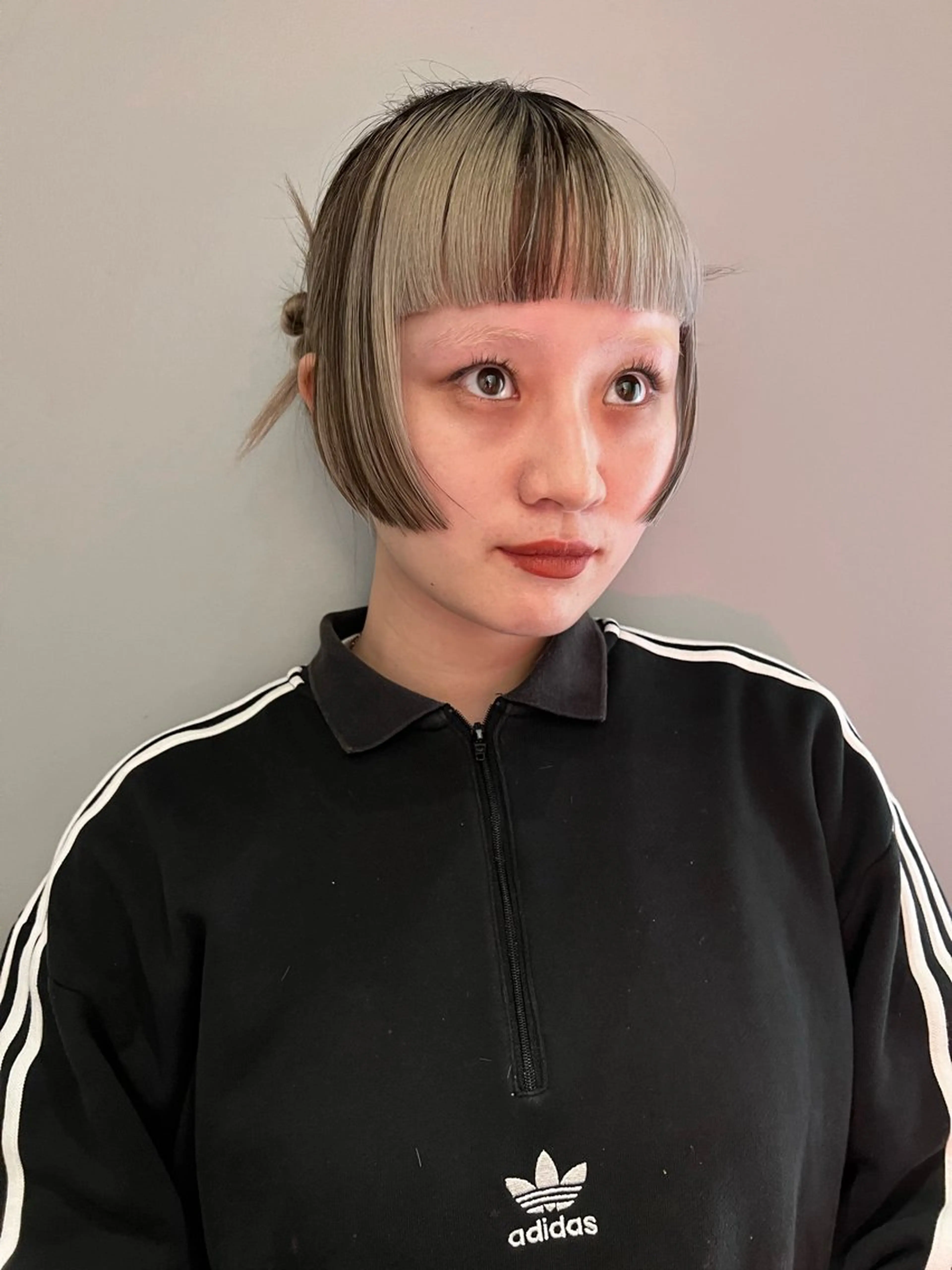 ミディアム カラー ヘアカラー haco＋所属・圧倒的デザイン力 店長🎨RENAのヘアスタイル